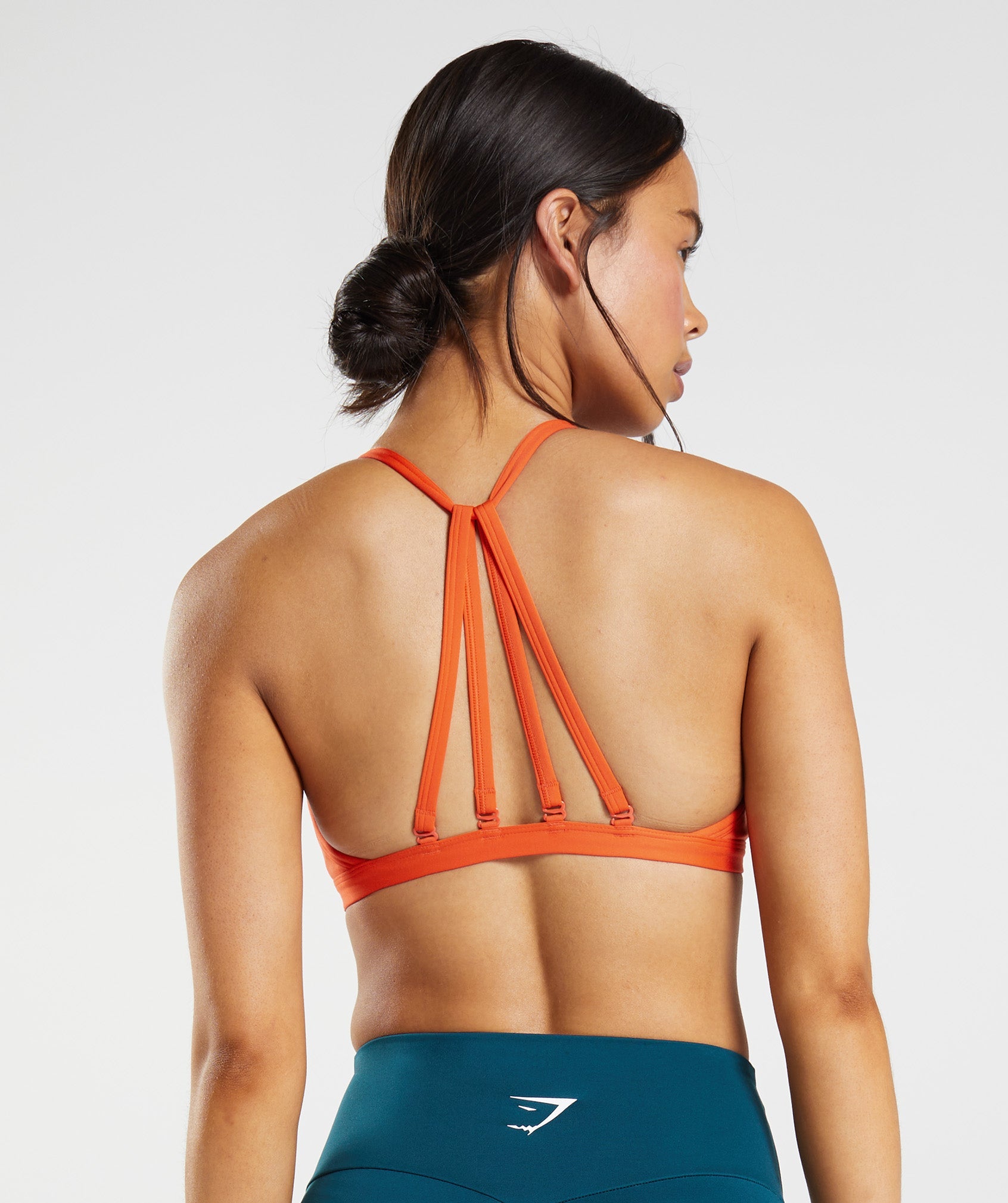 Minimal Sports Bra in Pepper Red