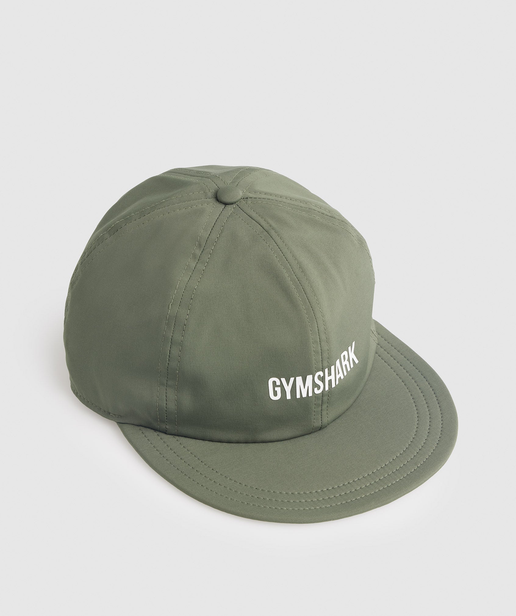 Flat Peak Cap in Core Olive