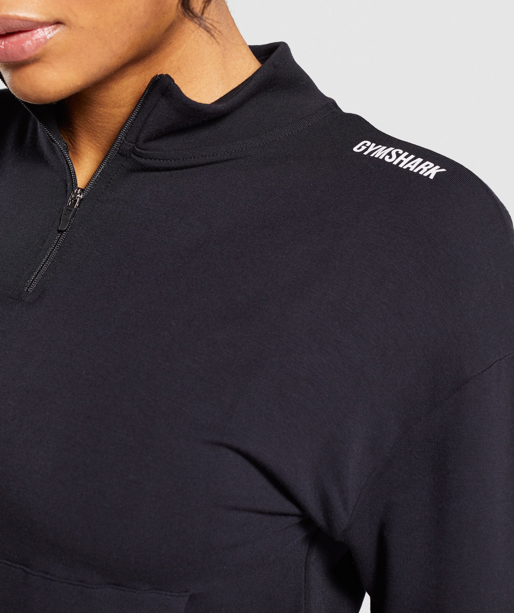 Gymshark Pippa Training Pullover - Black Image D2