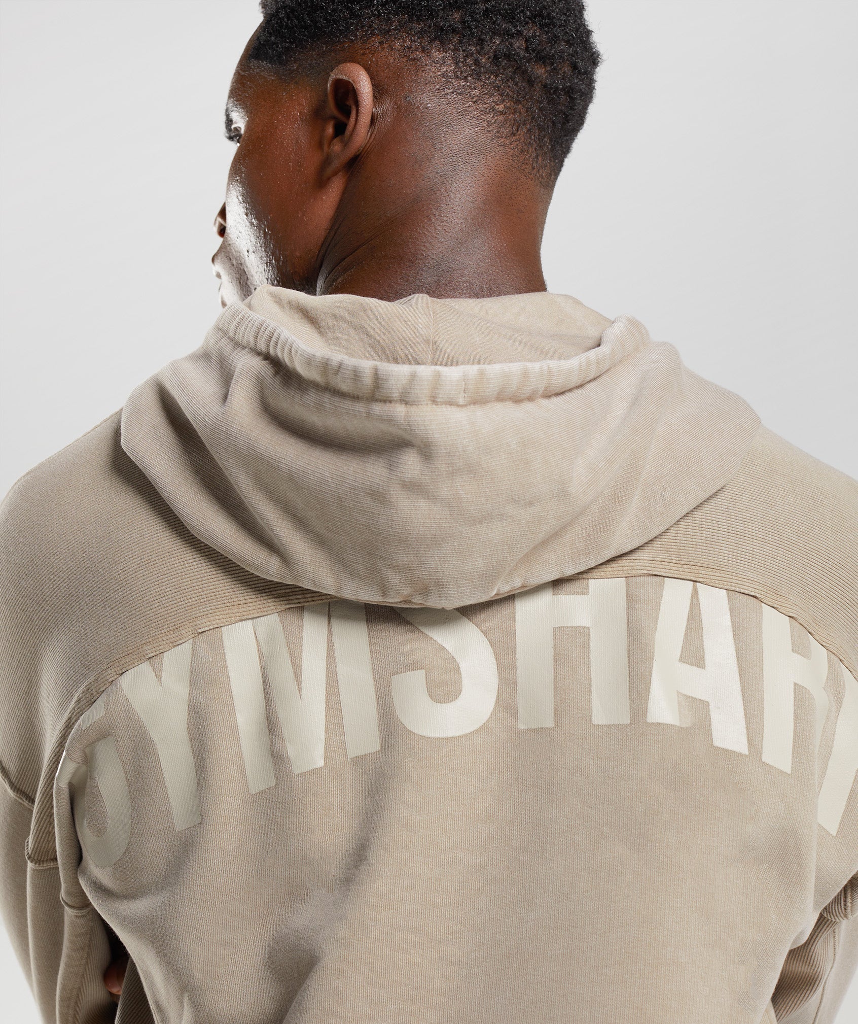 Gymshark Power Zip Hoodie - Earthy Brown