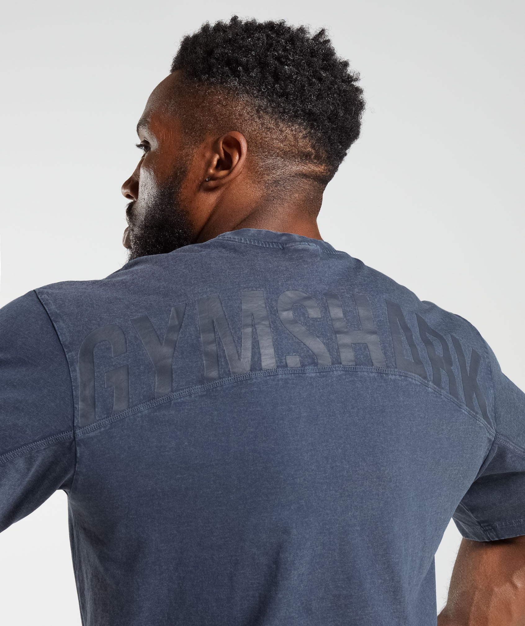 Power Washed T-Shirt in Evening Blue
