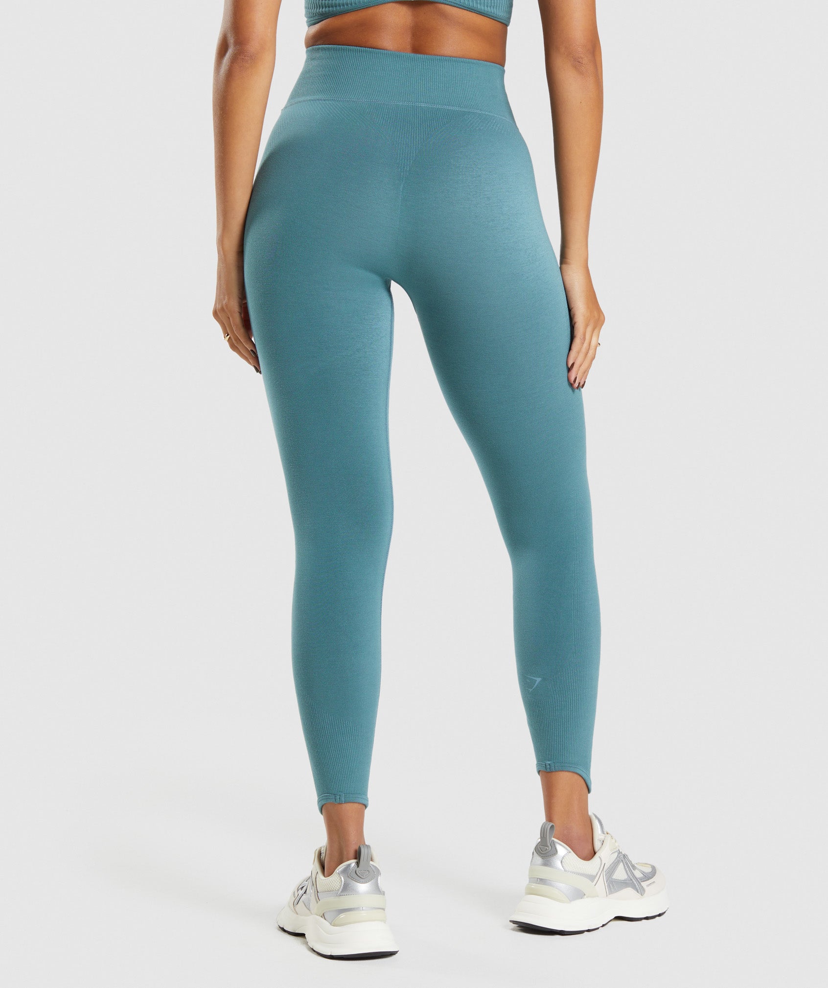 Rest Day Seamless Leggings in Charred Blue - view 3