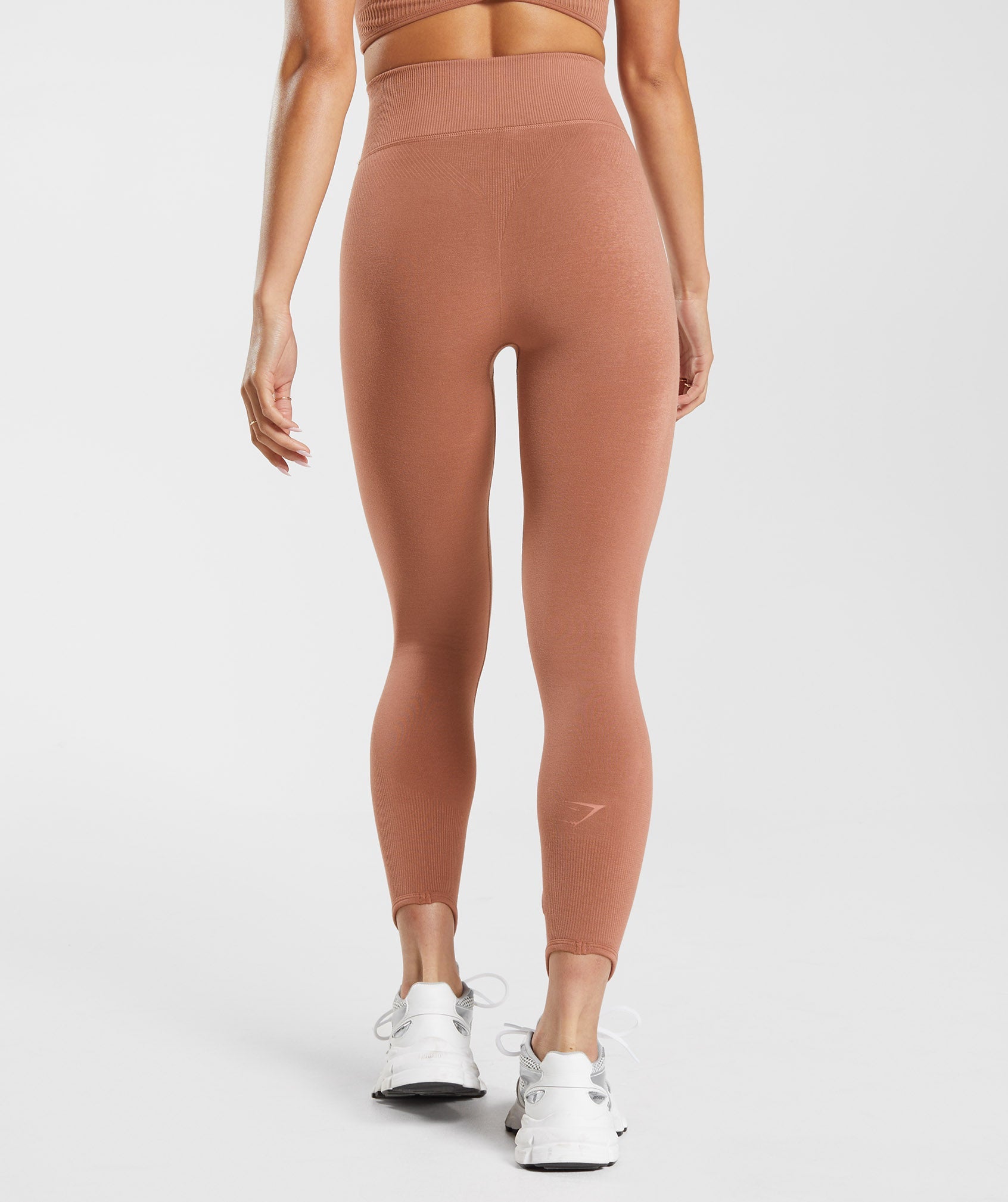 Rest Day Seamless Leggings in Coffee Brown - view 3