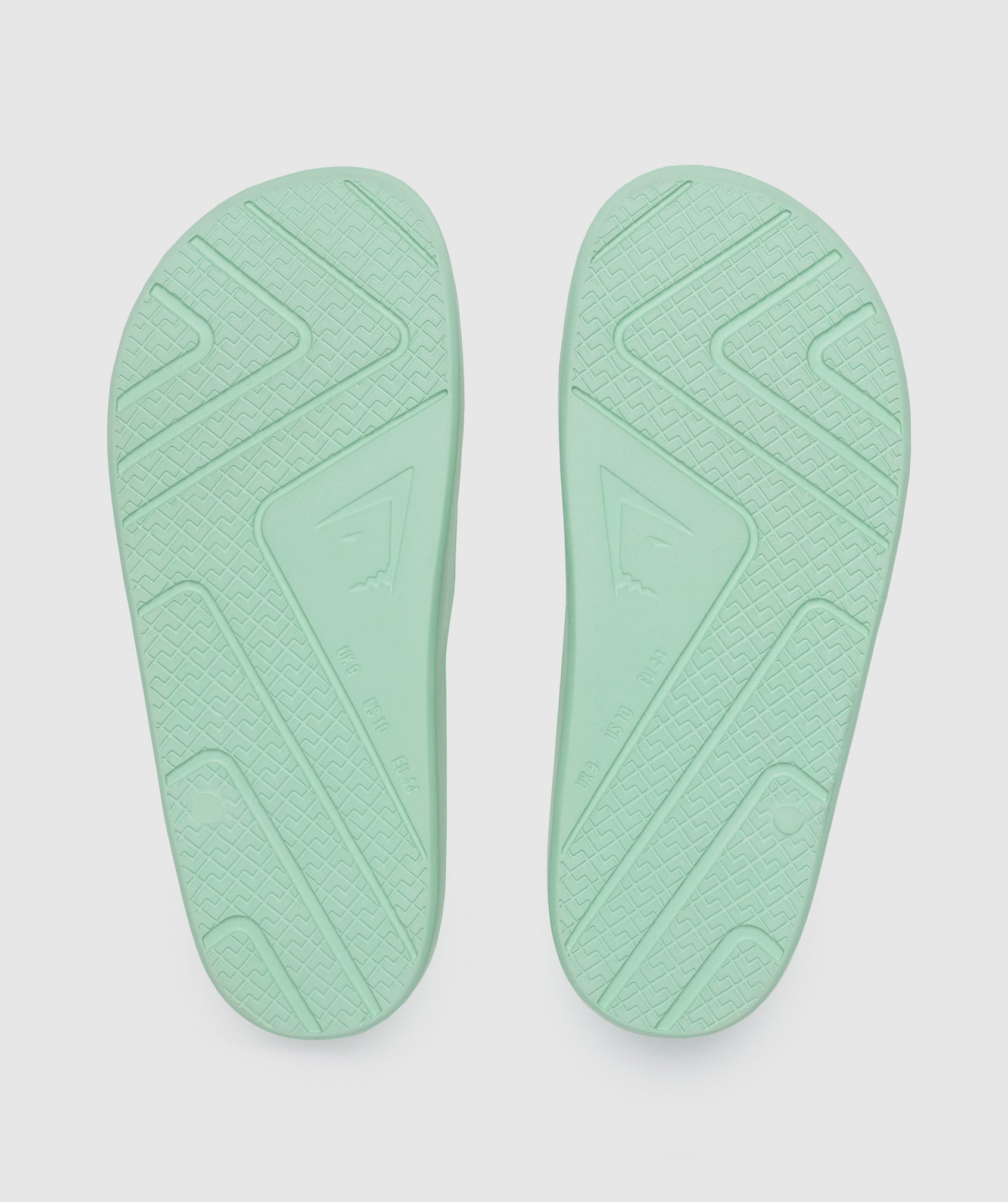 Rest Day Slides in Pastel Green