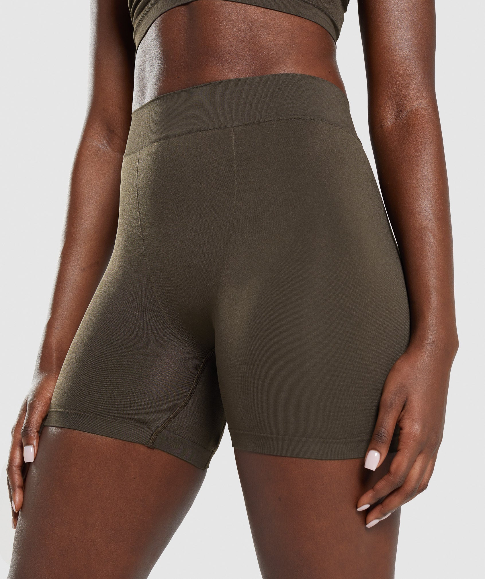 Seamless Boxers in Espresso Brown