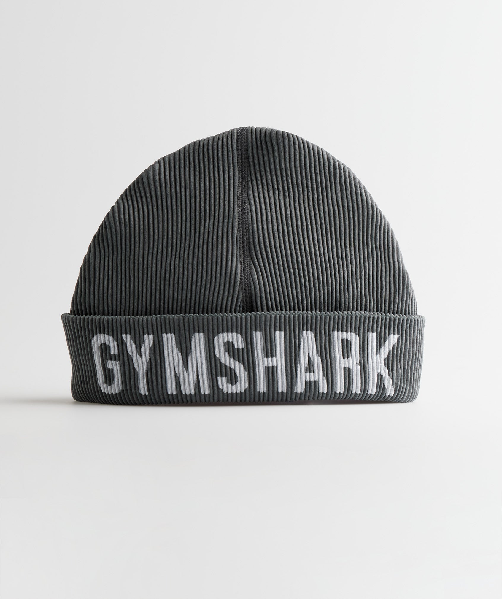 Seamless Docker Beanie in Charcoal Grey Marl - view 1