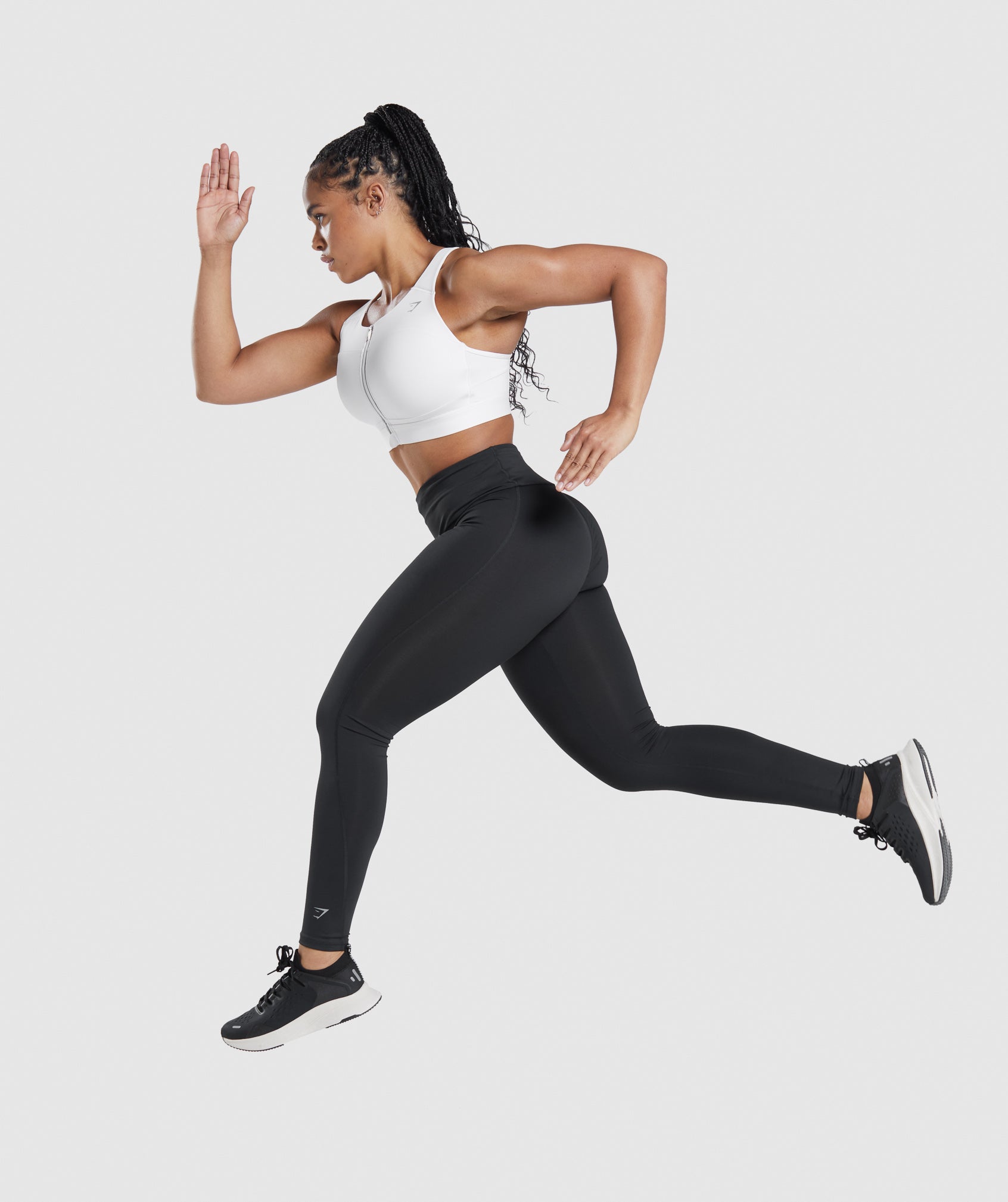 Gymshark Flex Womens Short Training Tights - Grey – Start Fitness