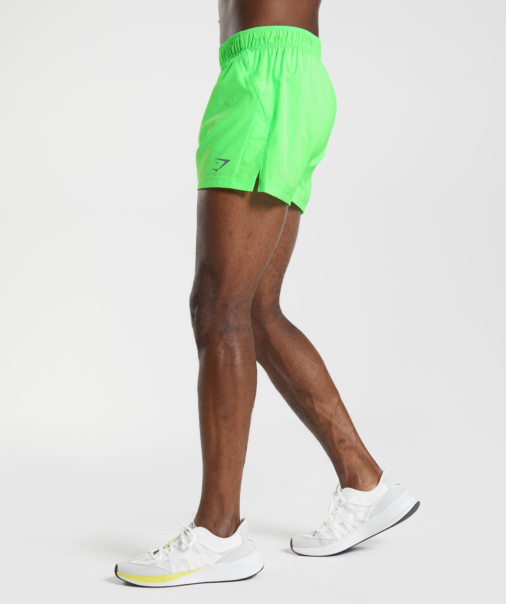 Sport 5" Shorts in Fluo Lime