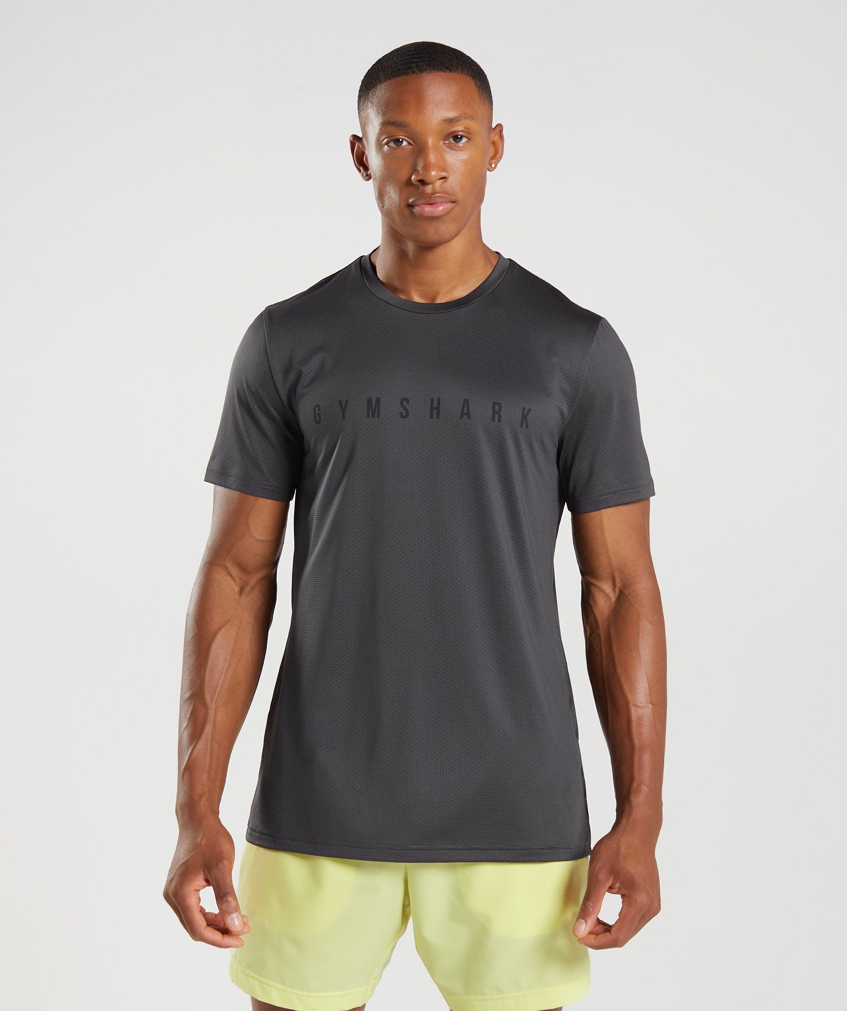 Sport Stripe T-Shirt in Onyx Grey - view 1