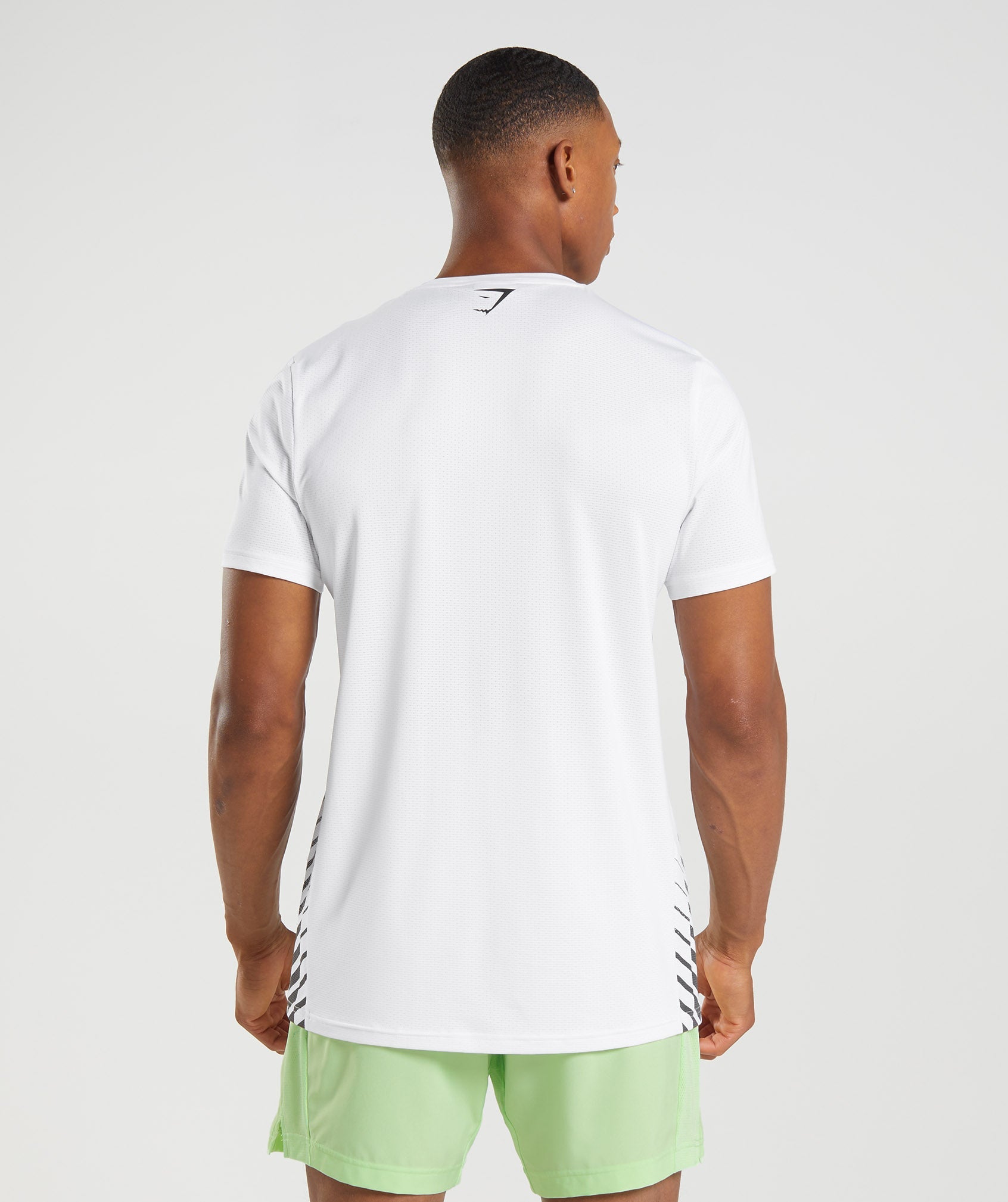 Sport Stripe T-Shirt in White - view 2