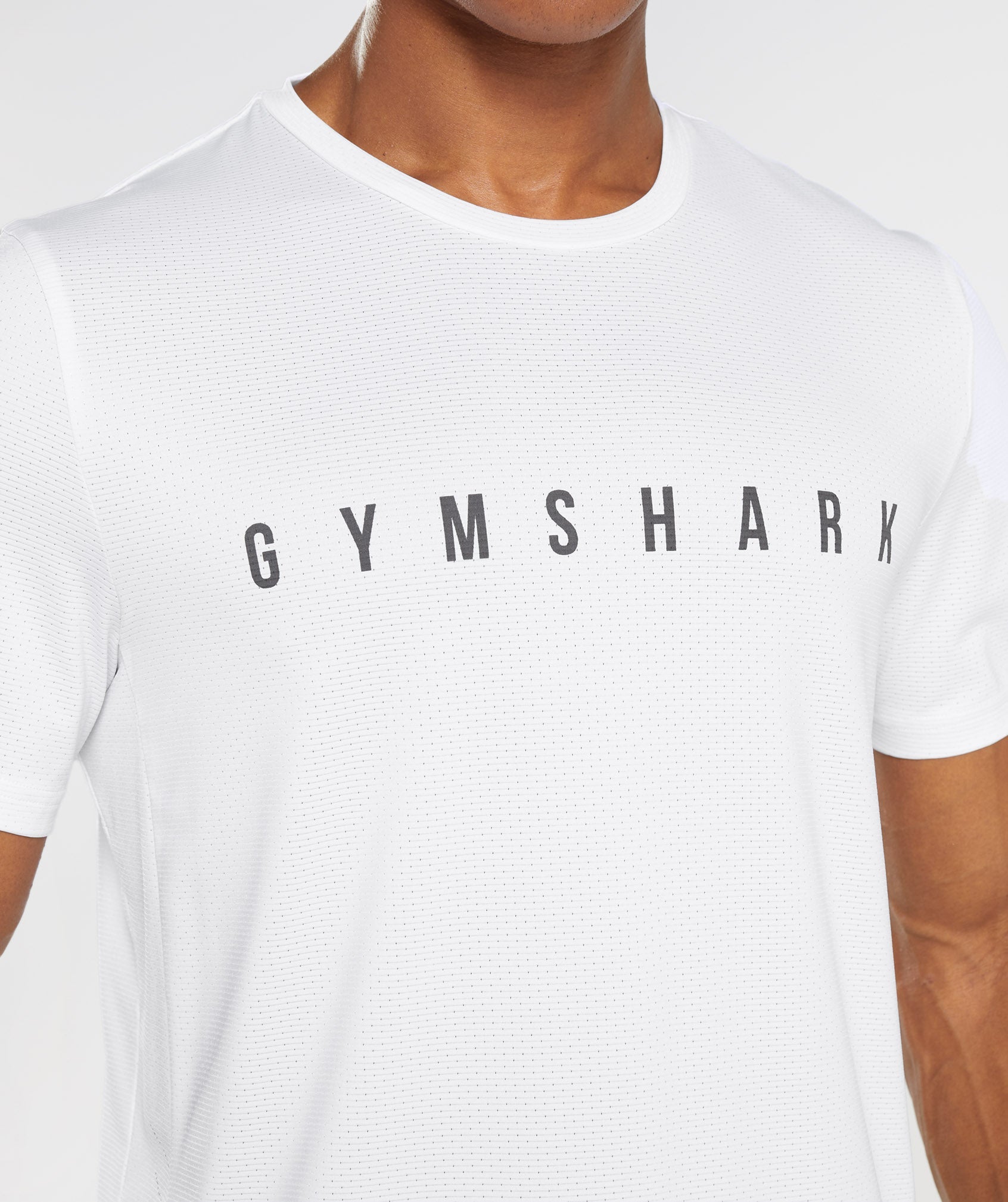 Sport Stripe T-Shirt in White - view 3