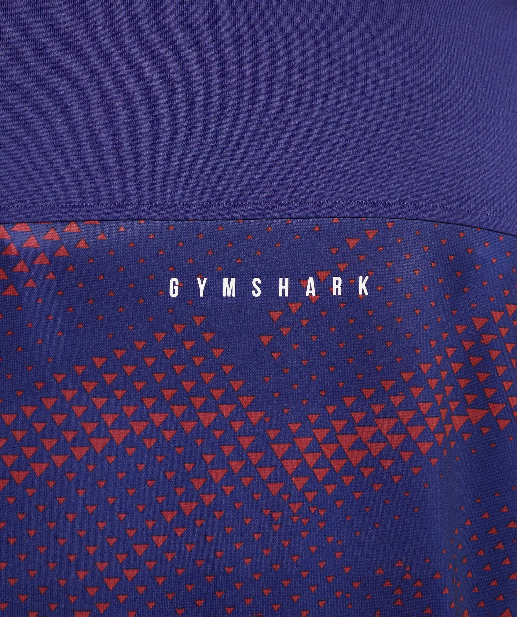 Gymshark Sport Running Leggings - Neptune Purple Print - Extra