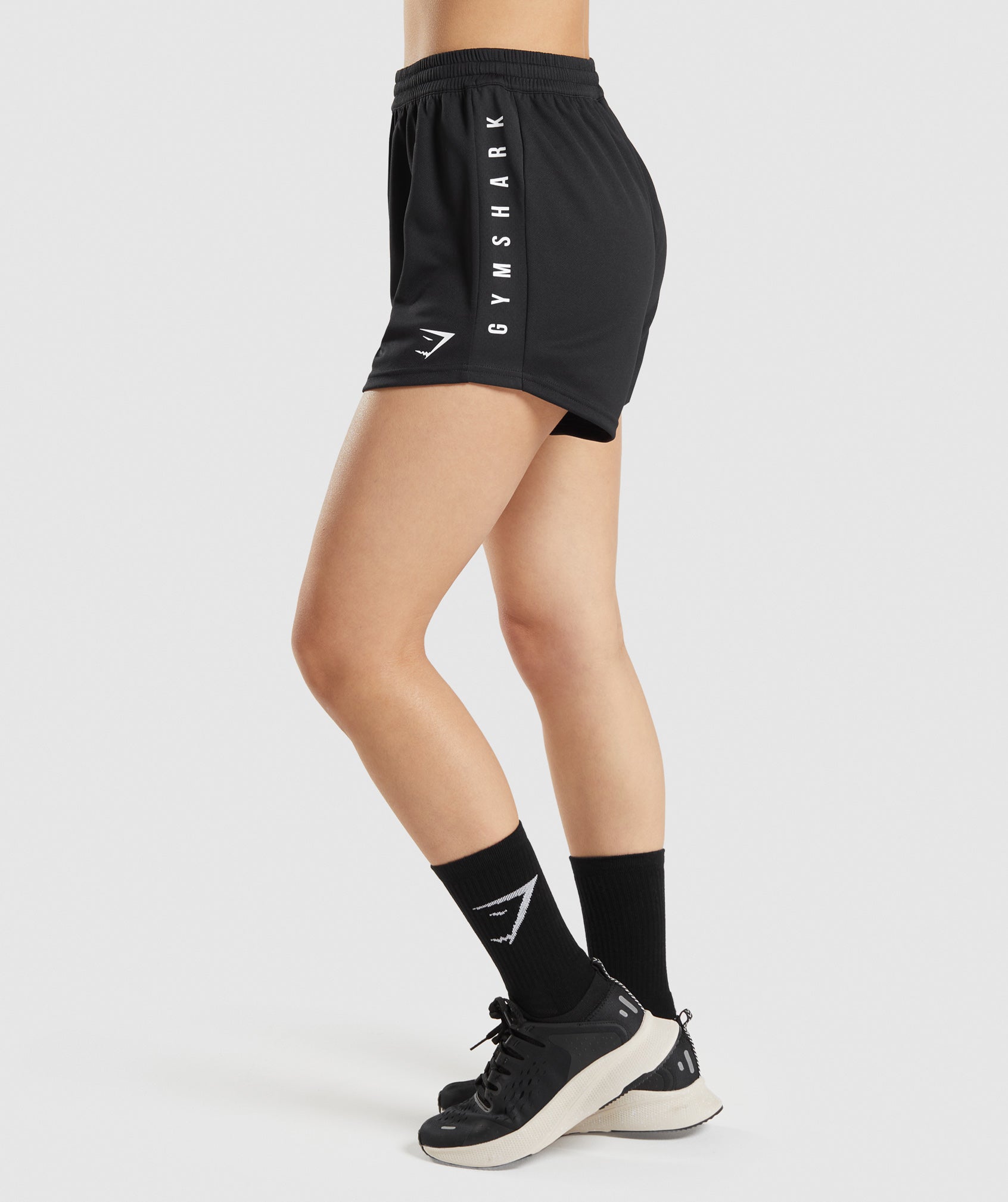 Sport Loose Shorts in Black - view 3