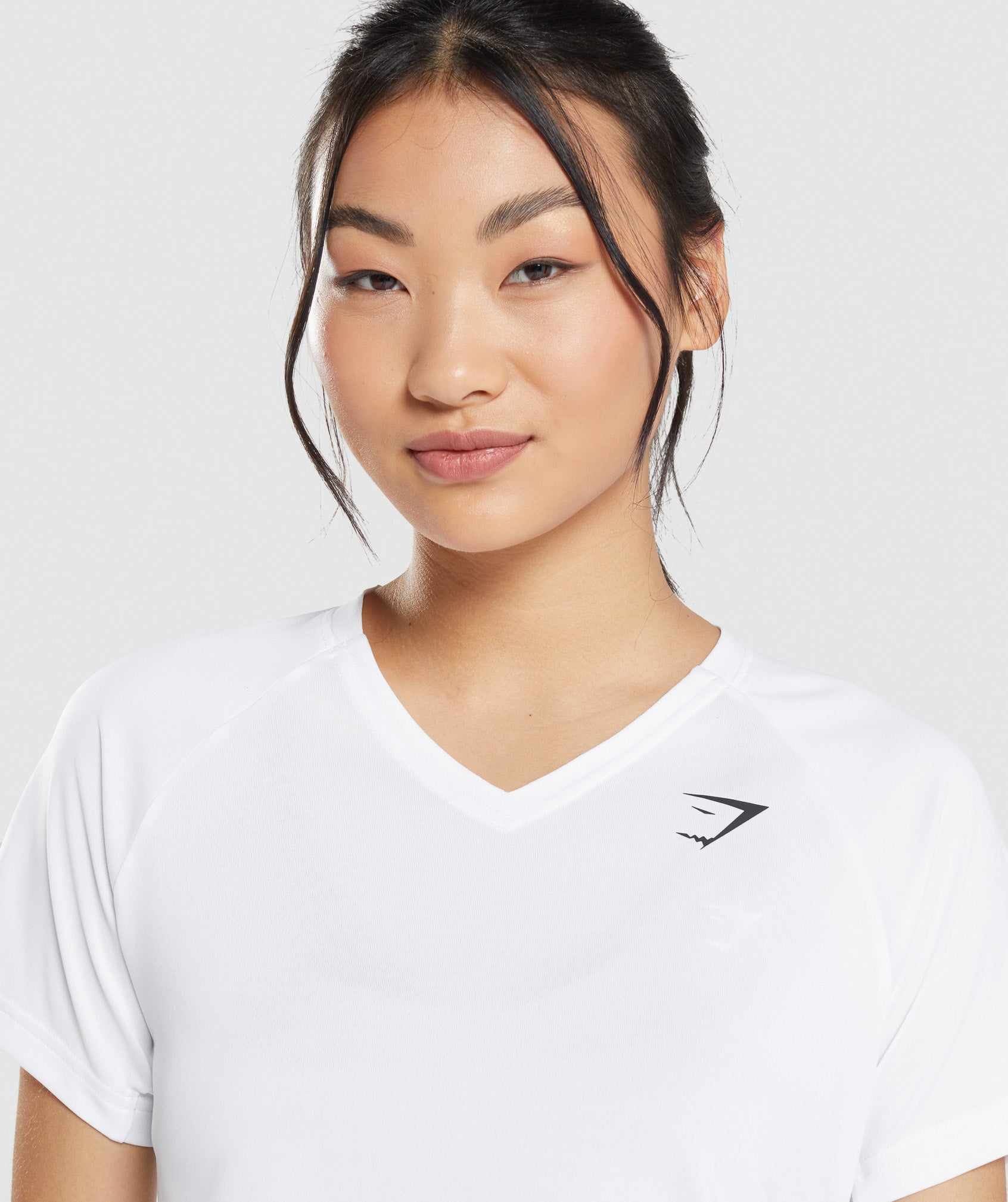 Sport Midi T-Shirt in White - view 6