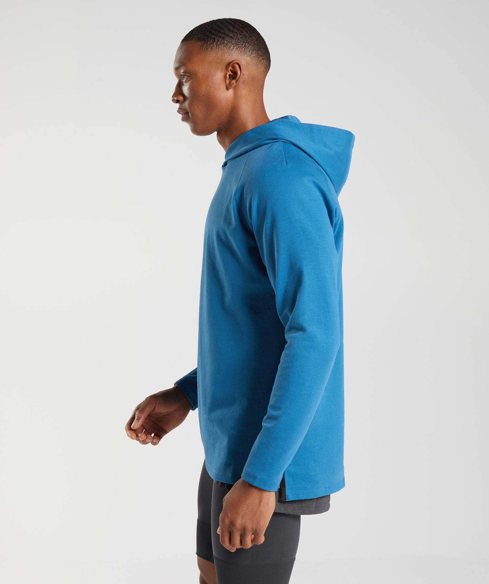 Studio Hoodie in Lakeside Blue