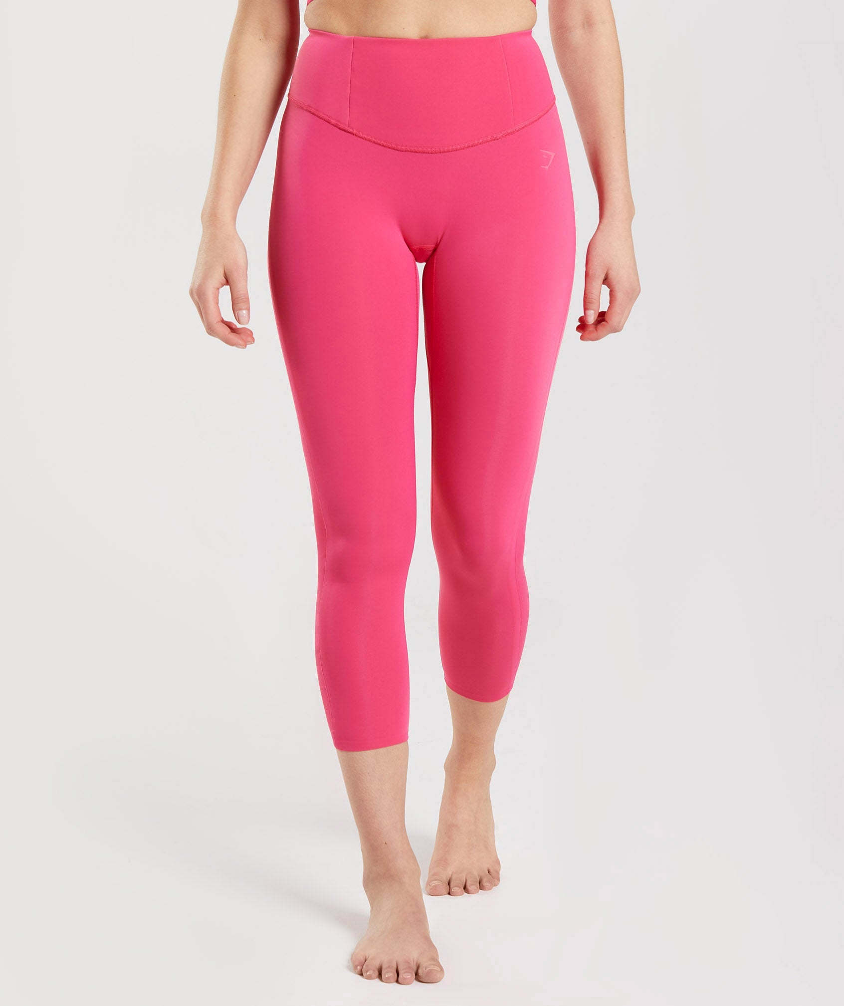 Gymshark ultra seamless leggings and bra 2 piece set Small Women's neon pink