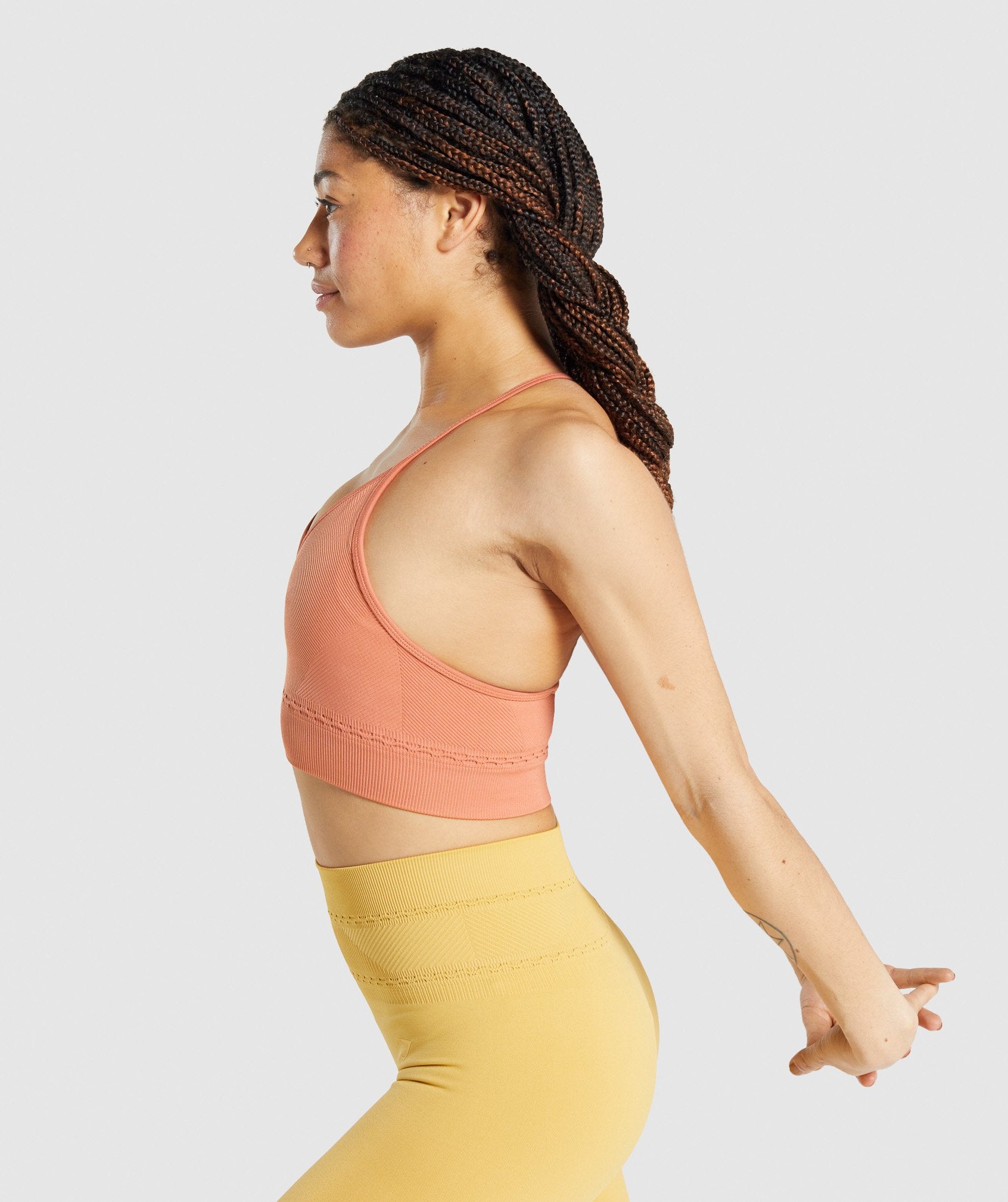 Gymshark Minimal Sports Bra Orange - $22 (26% Off Retail) - From bella