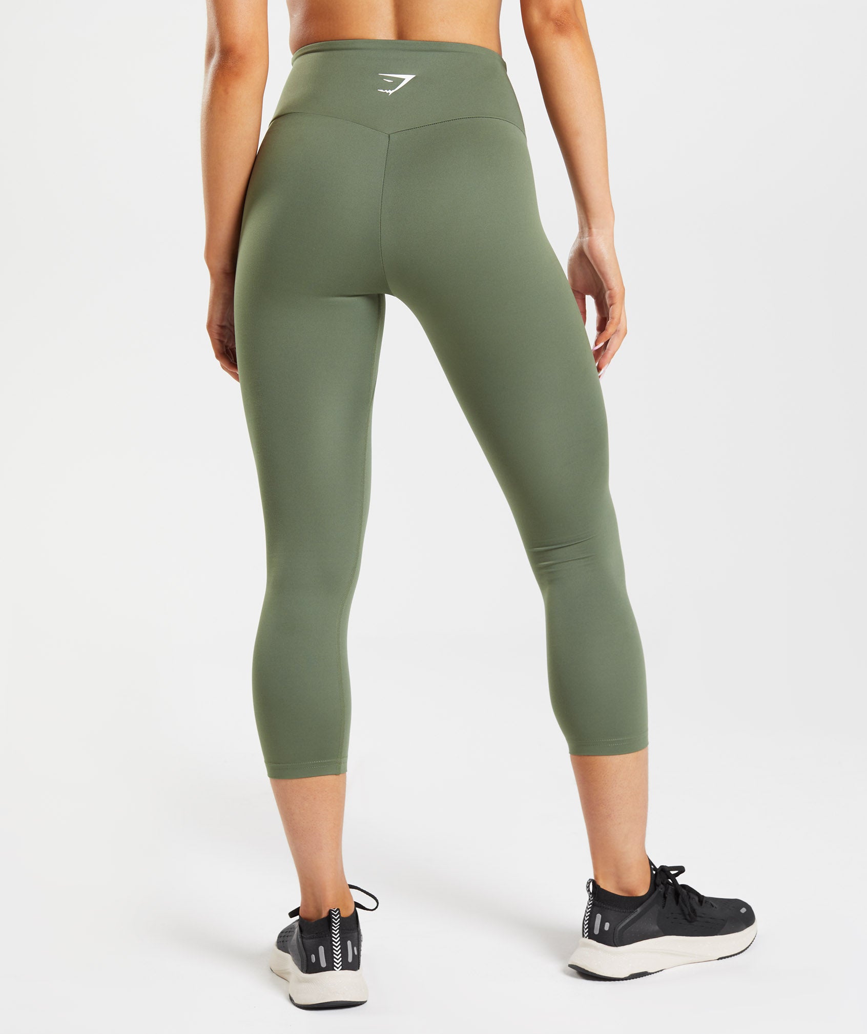 Training 7/8 Leggings in Core Olive - view 2
