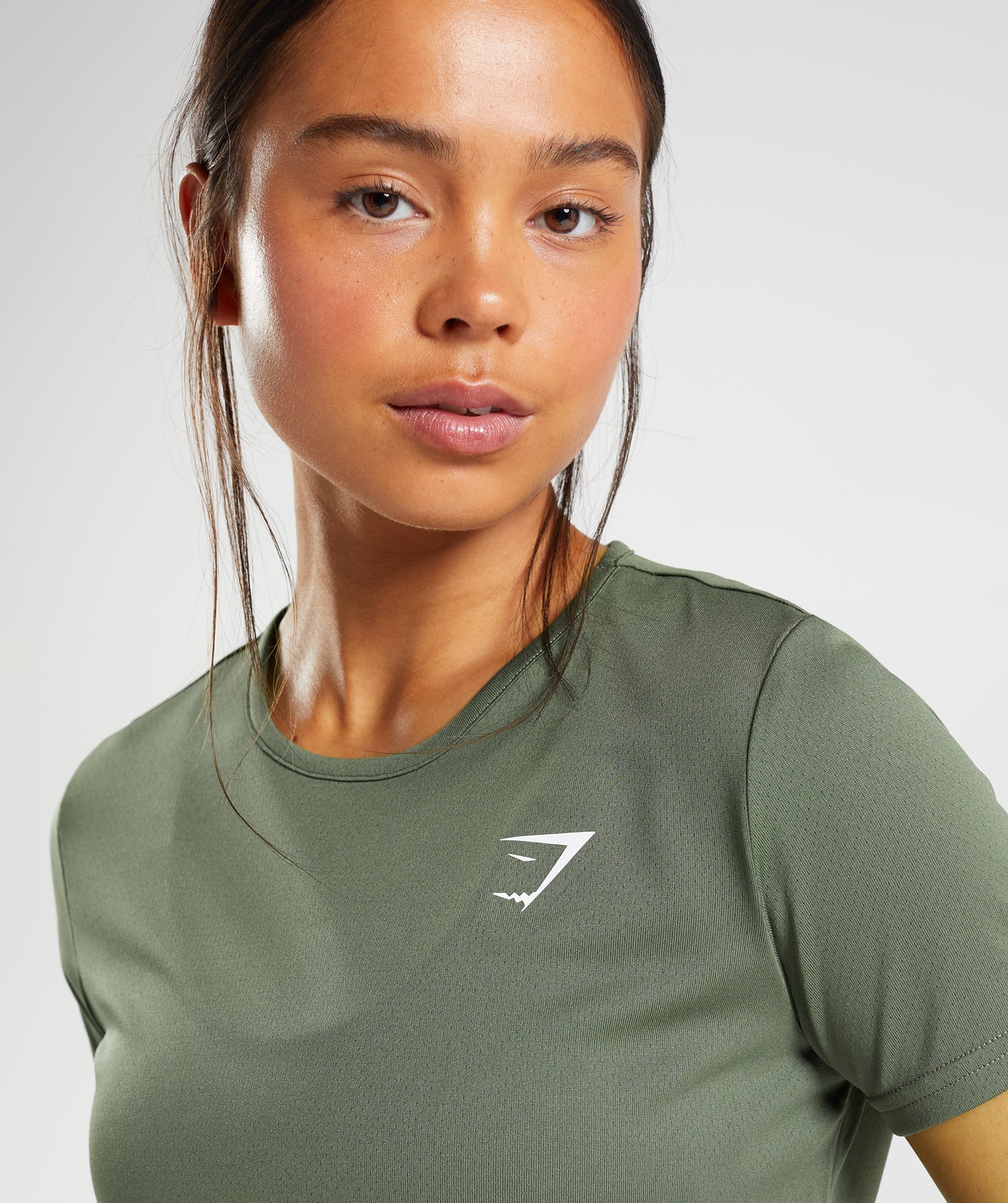 Training T-Shirt in Core Olive - view 3