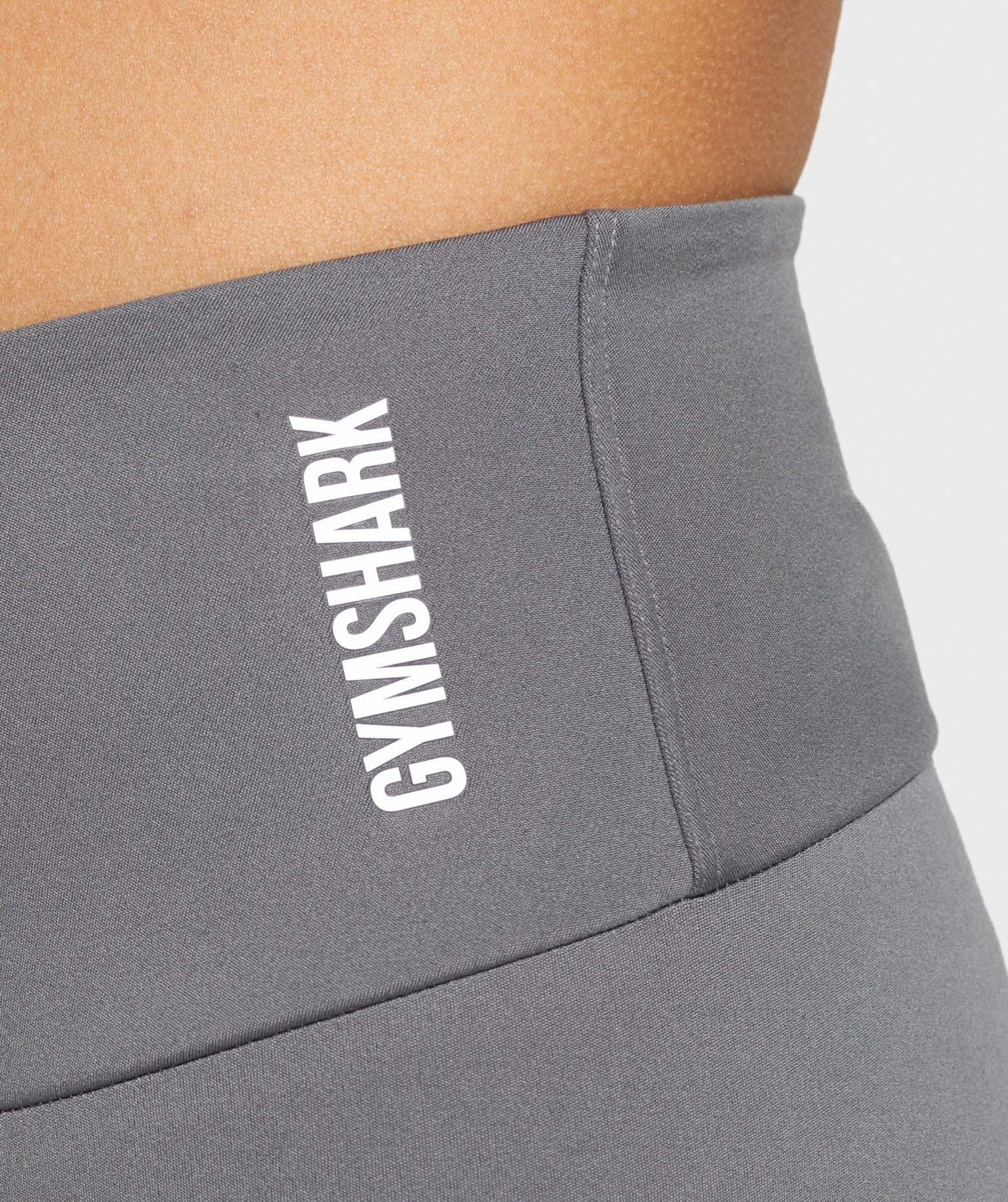 Gymshark Speed Leggings Smokey Grey / Green Print Women's M Medium