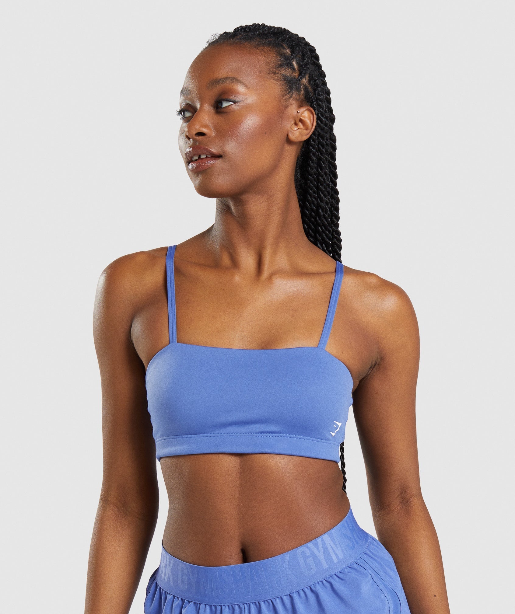 Bandeau Sports Bra in Court Blue - view 1