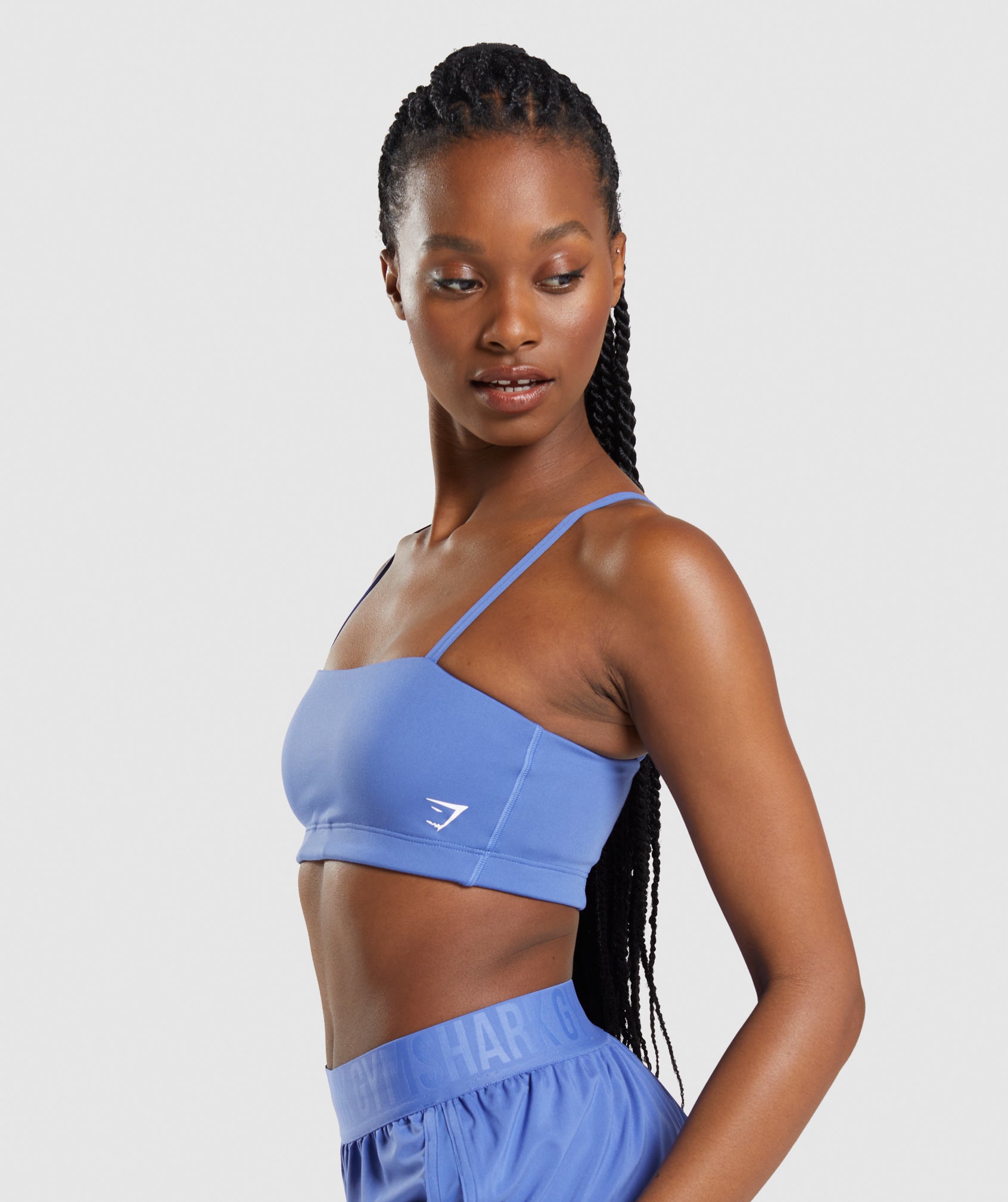 Bandeau Sports Bra in Court Blue - view 3