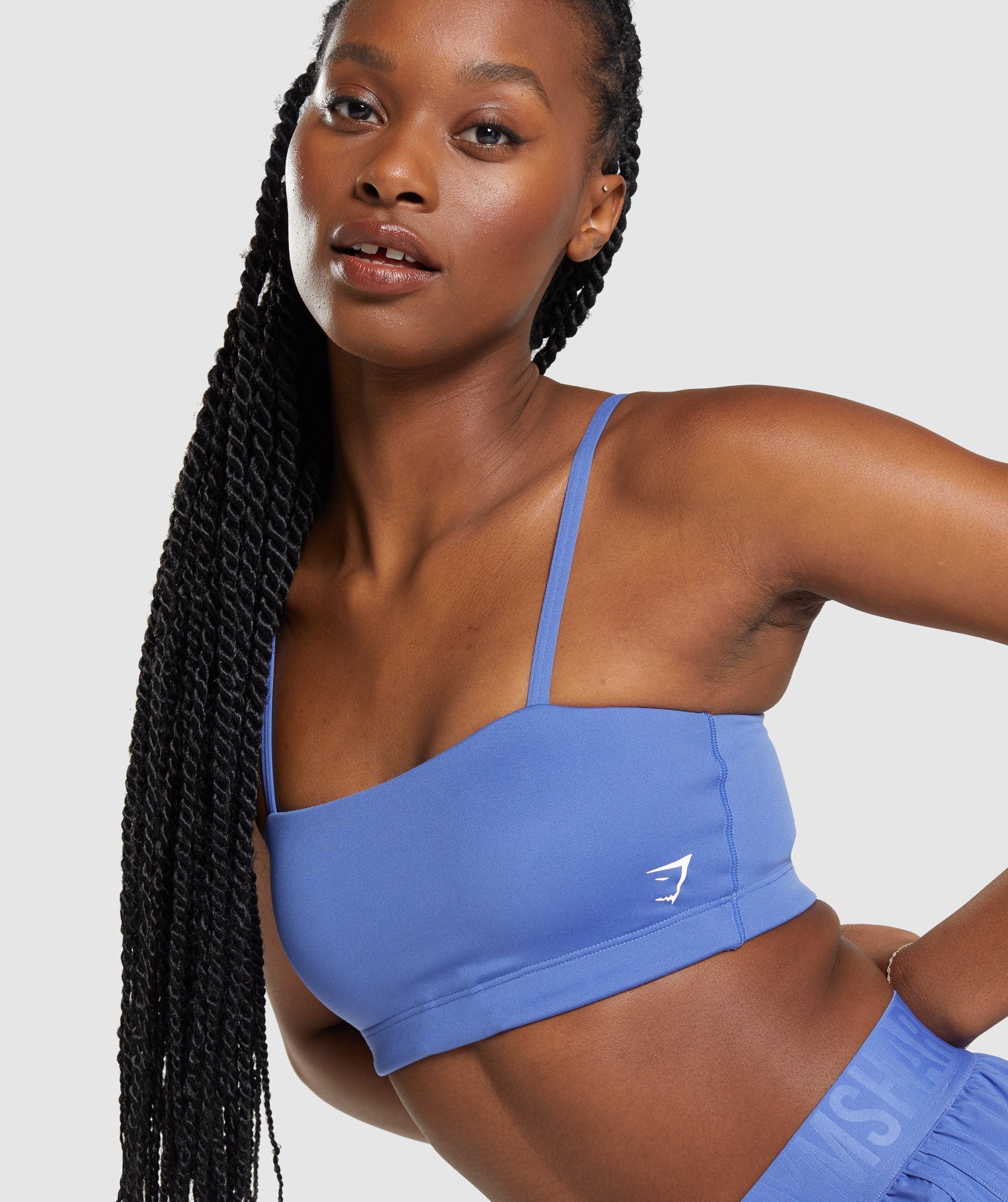 Gymshark Bandeau Sports Bra - Comet Blue