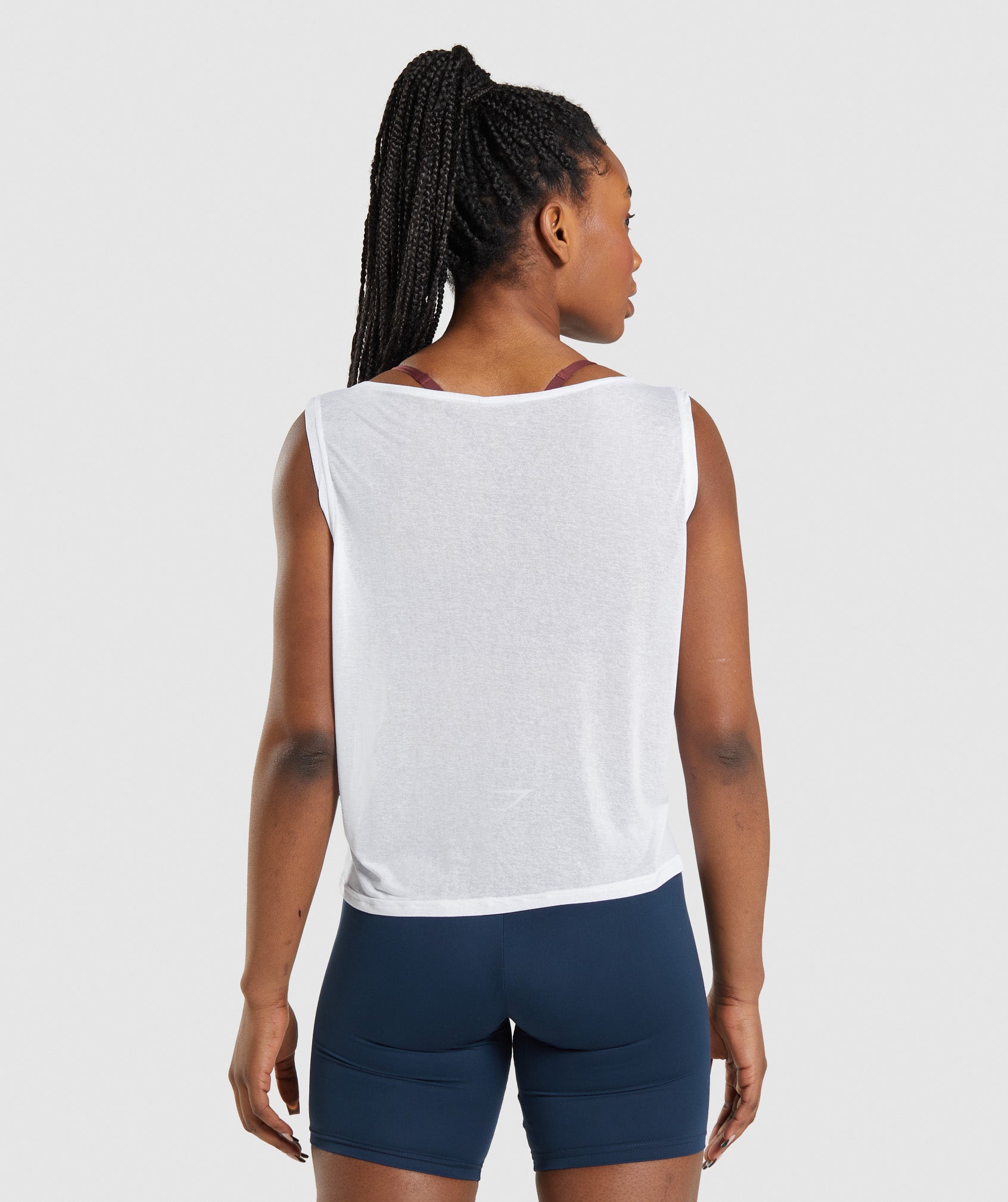 Training Oversized Tank in White - view 2