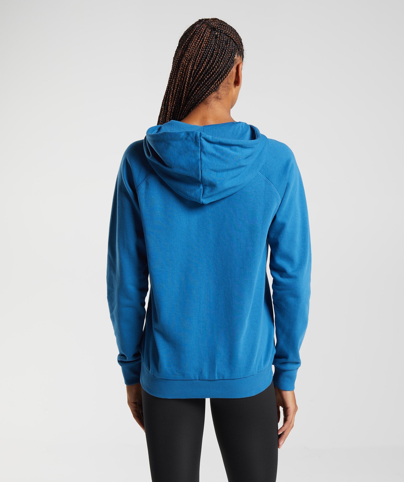 Gymshark Training Zip Hoodie - Lakeside Blue