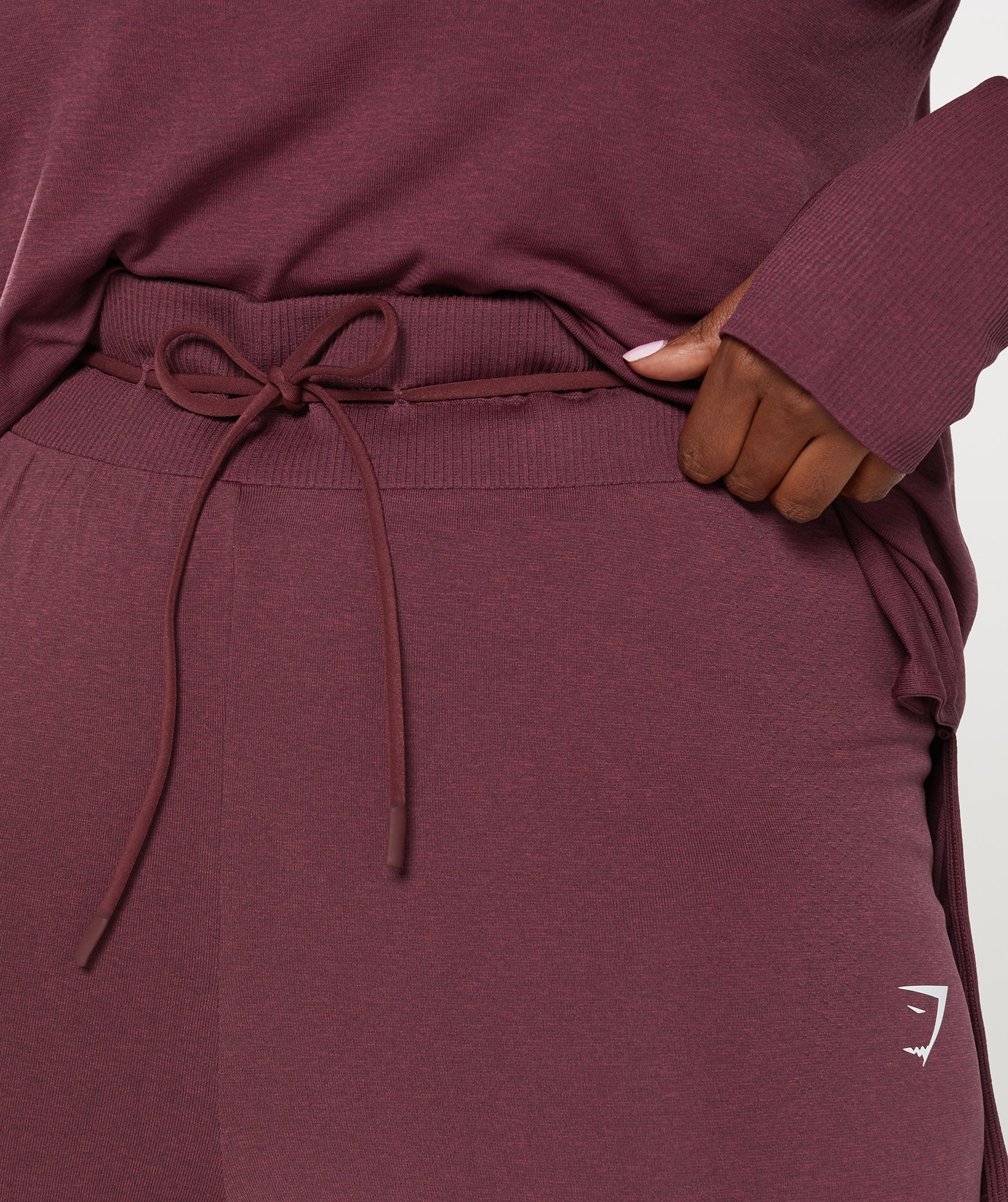 Vital Seamless 2.0 Joggers in Baked Maroon Marl