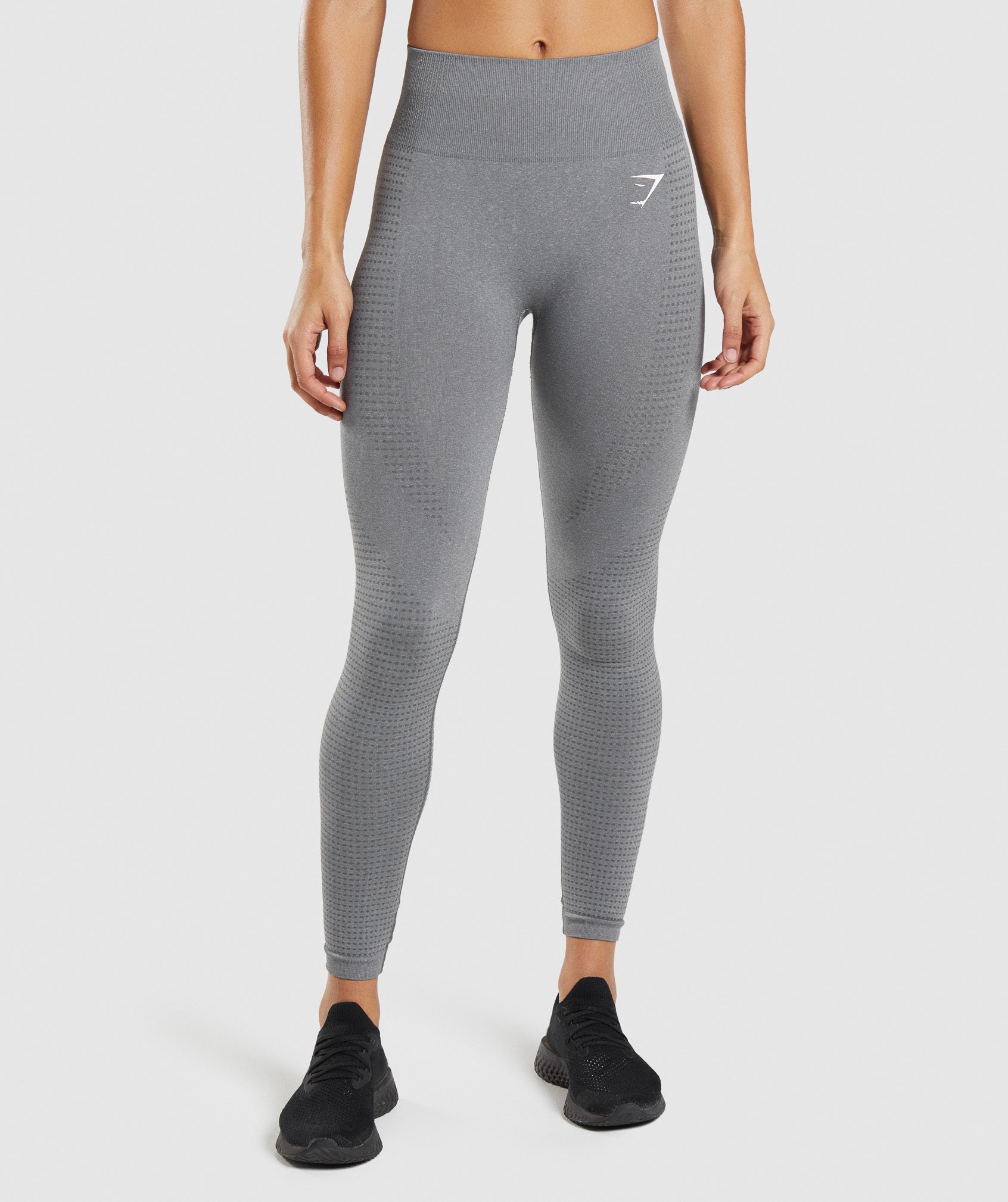 Gymshark Energy Seamless Leggings Women's Mauve Pink Cropped Mid Rise - $15  - From Destiny