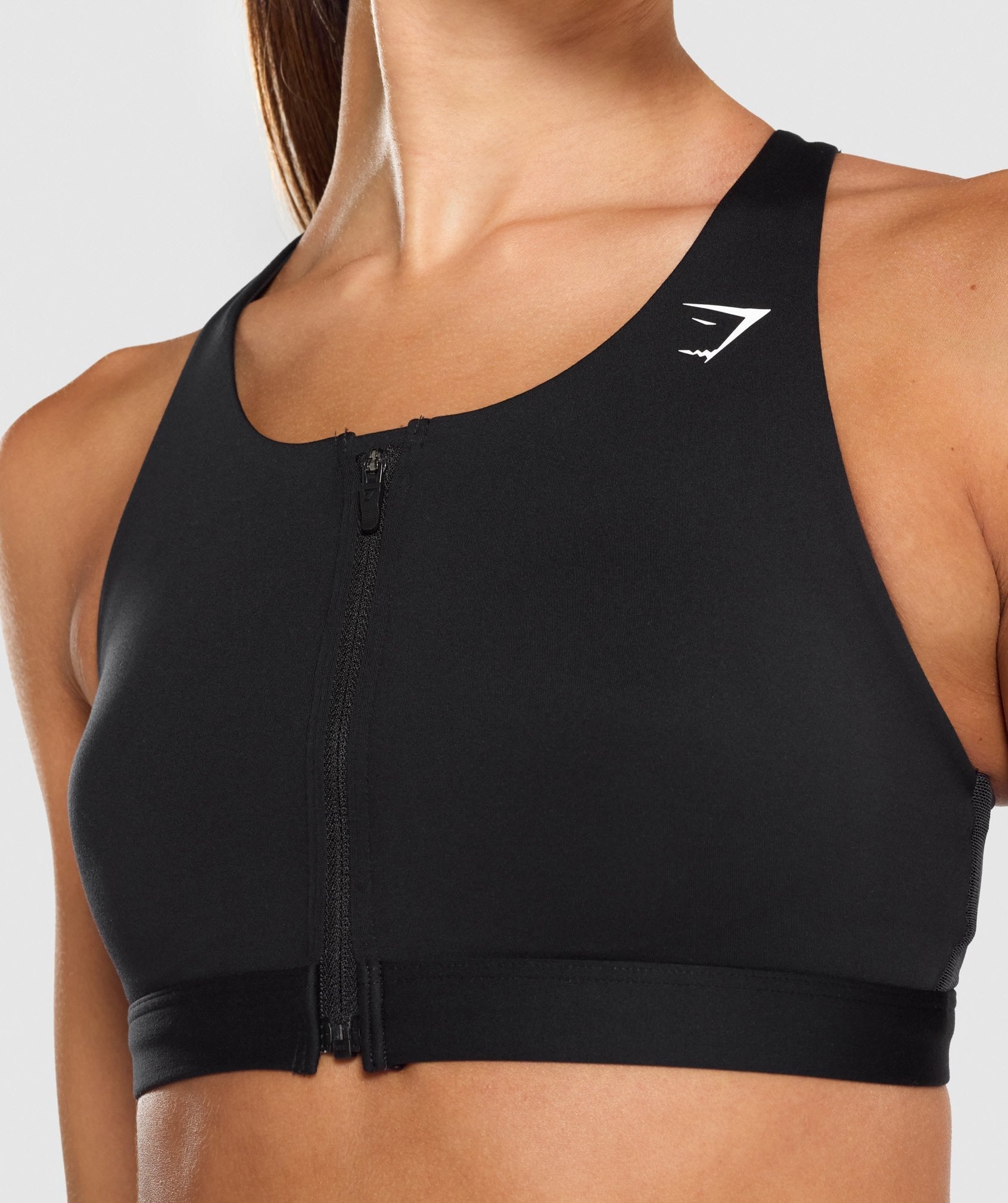 MUGUOY Adjustable Super Supportive Sport Bra, Zip Front High Impact Sports  Lifting Bra, Workout Fitness Push Up Seamless Tank Tops (S, Black) :  : Fashion