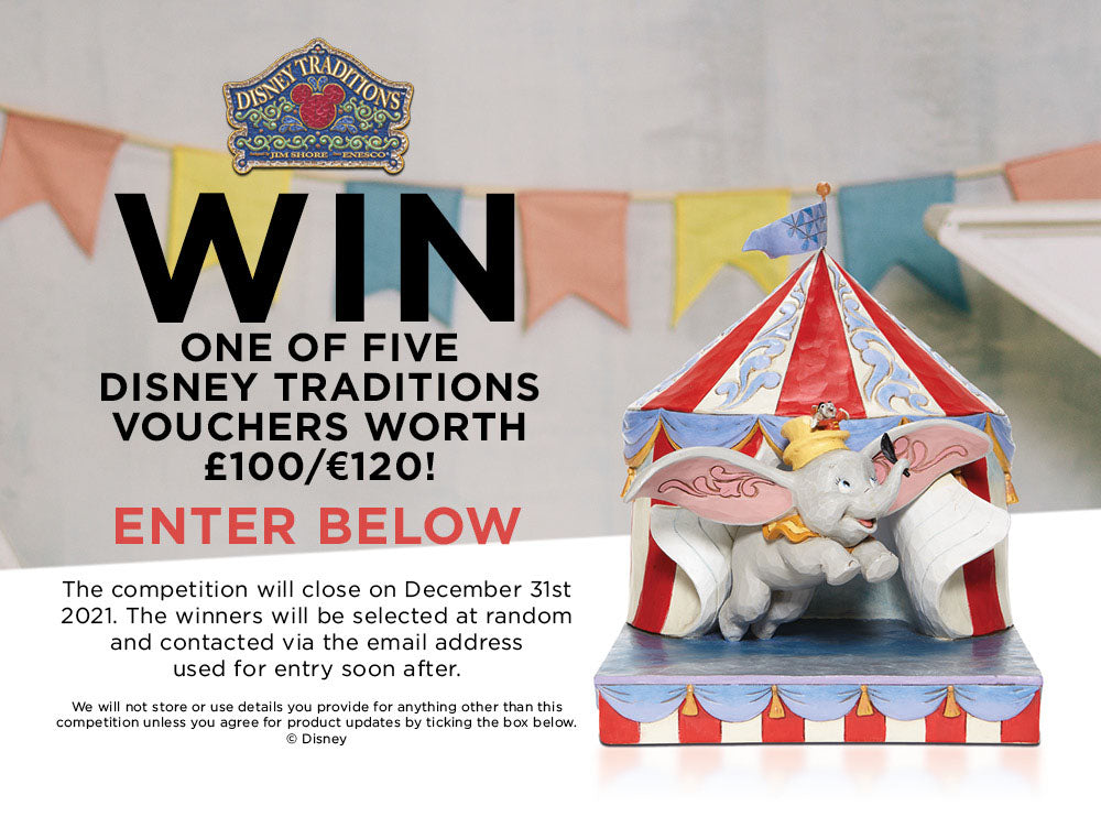 WIN one of five Disney Traditions vouchers!