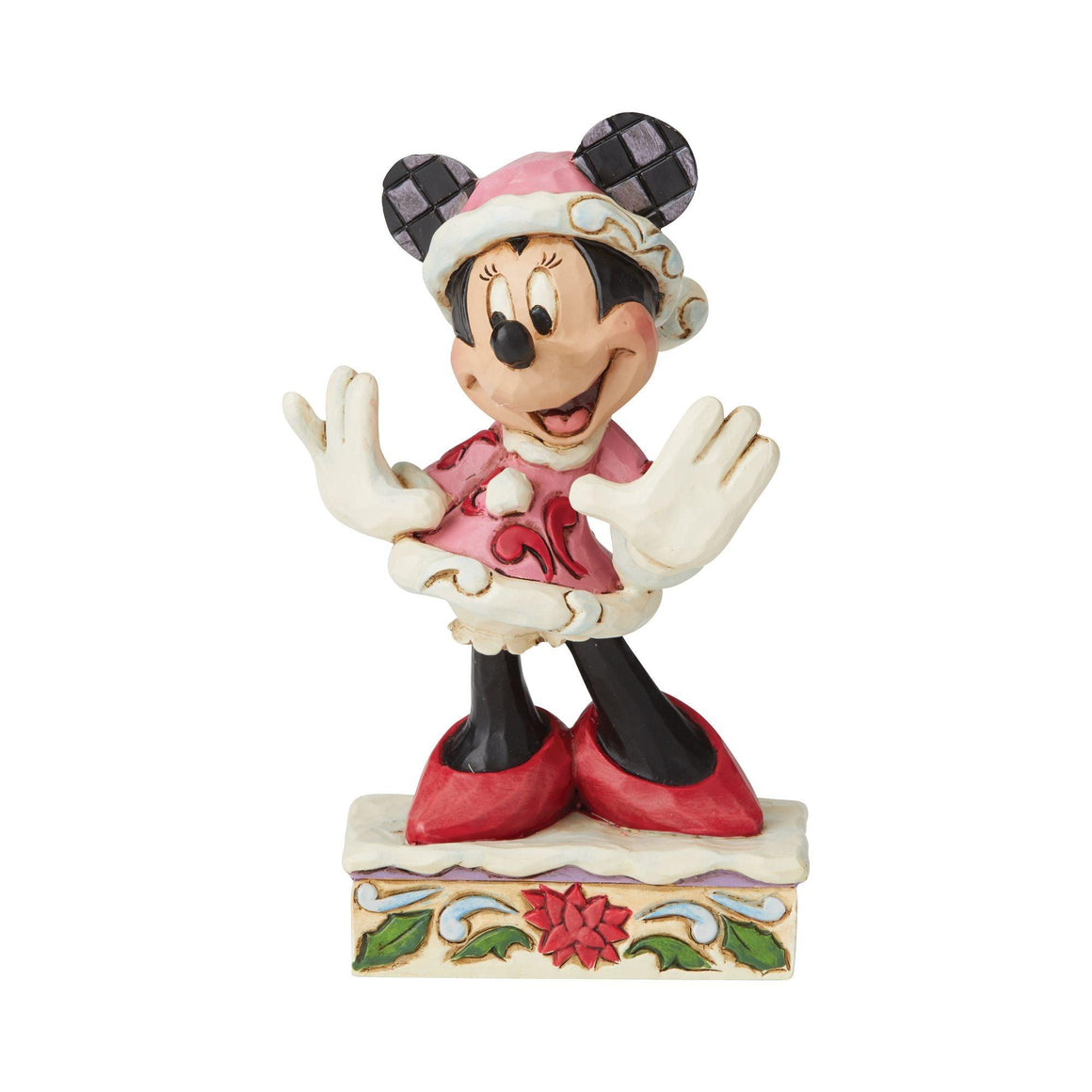 Festive Fashionista - Minnie Christmas Figurine - Disney Traditions by Jim Shore