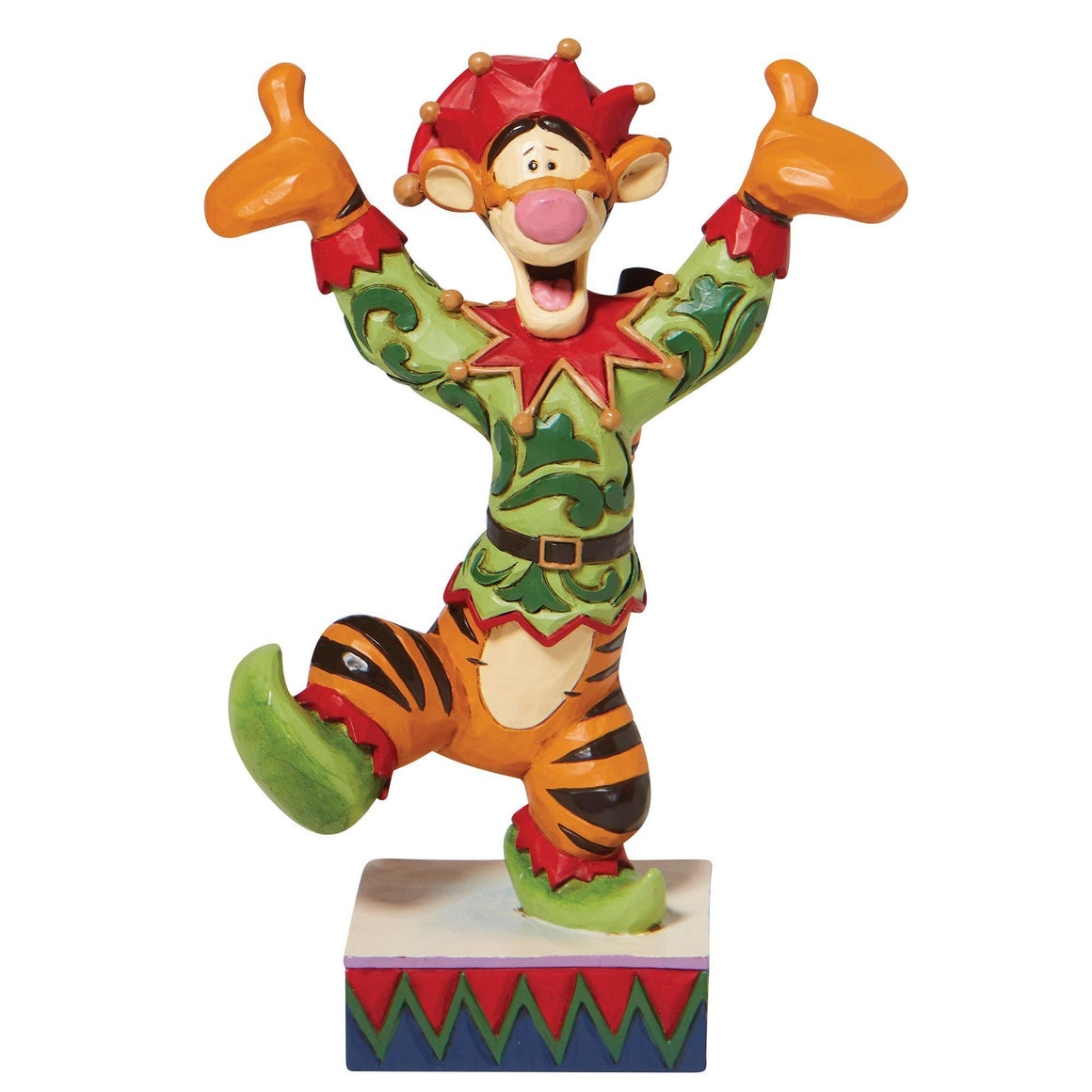 Ecstatic Elf - Tigger Elf Figurine - Disney Traditions by Jim Shore