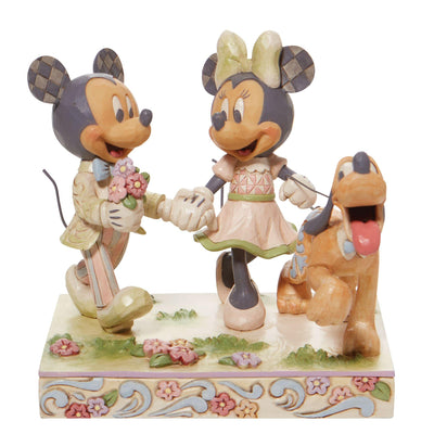 Enesco Disney Traditions Donald with Chip & Dale Statue