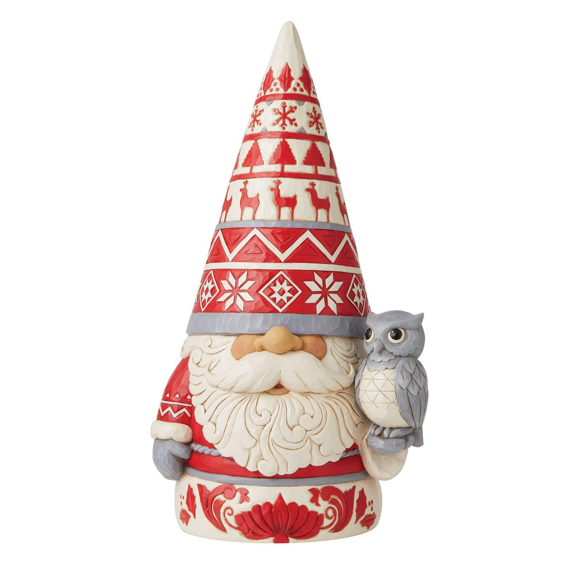 Nordic Noel Gnome Statement Figurine - Heartwood Creek by Jim Shore