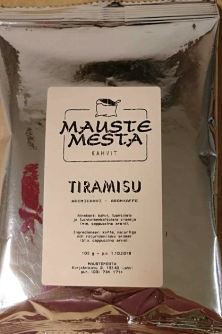 Tiramisu aromikahvi – Maustemesta