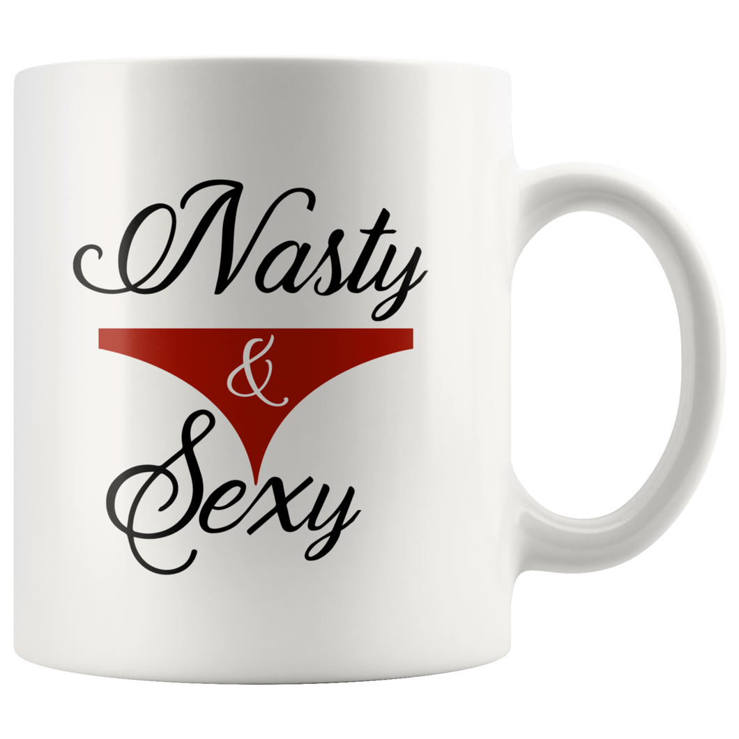 Nasty And Sexy Underwear Panties Coffee Mug Bodhi Paw