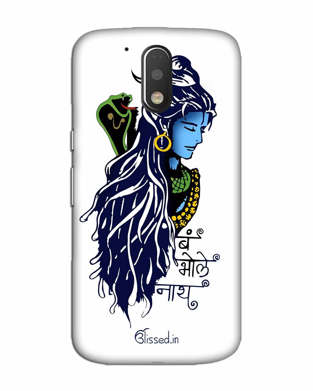 Bum Bhole Nath Moto G4 Phone Case Blissed