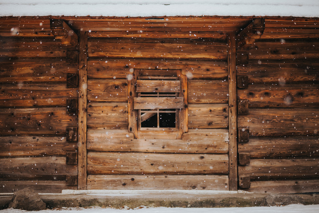 wooden wall of a traditional house