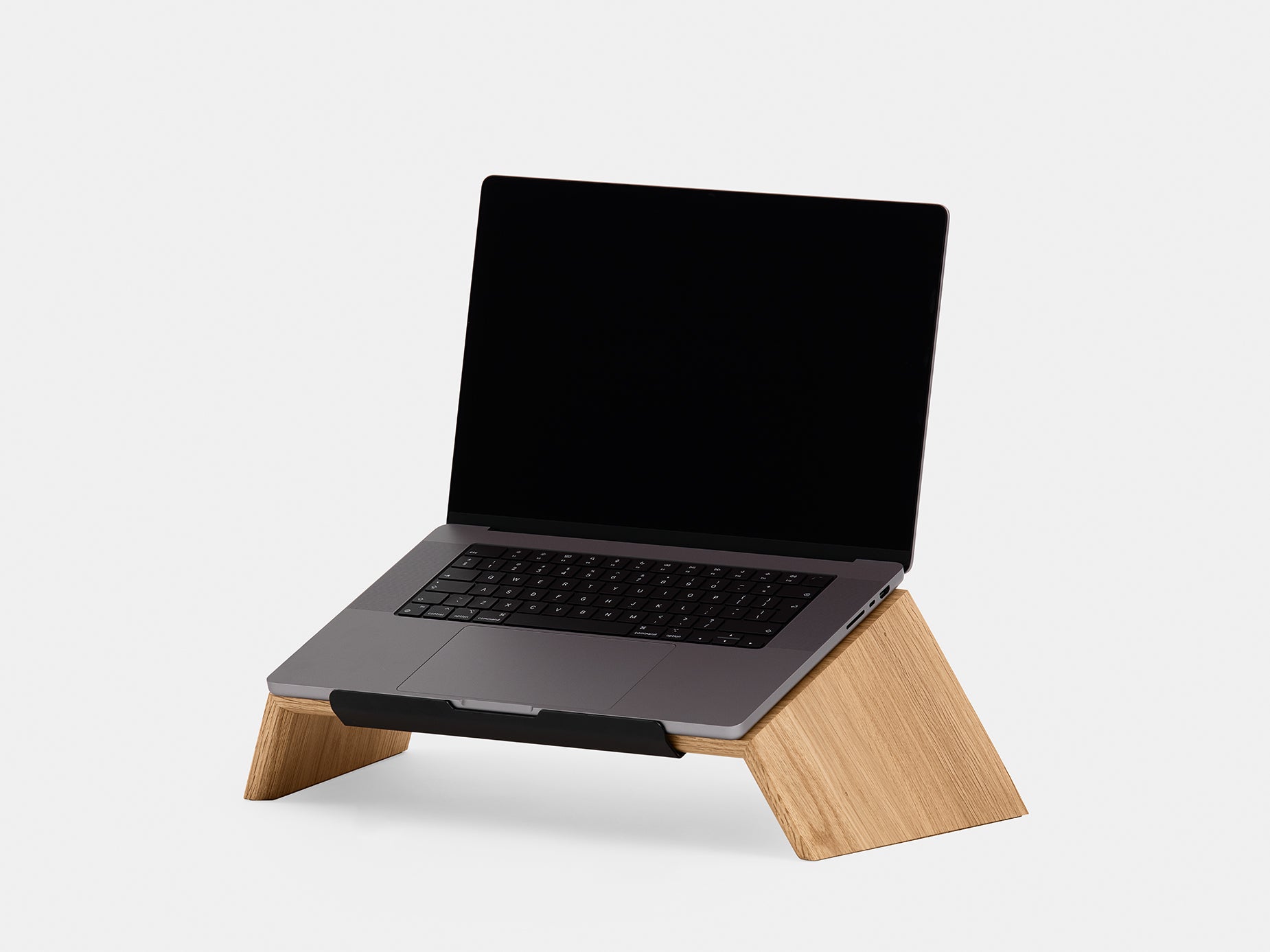 Experto Clancy Vuelo Laptop Stand - Wooden MacBook computer stand | Oakywood.shop