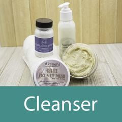 Akenehi natural cleansers, cleansing grains, face polish, and scrubs are the perfect way to keep your face looking it's best