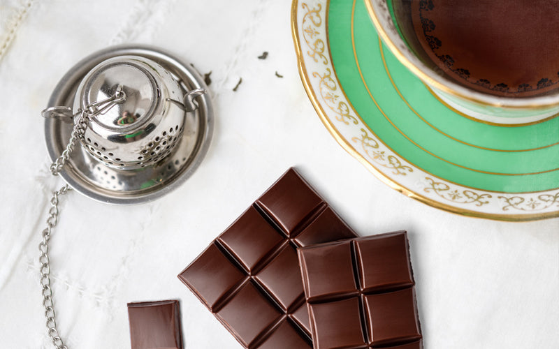 Tea and dark chocolate pairing