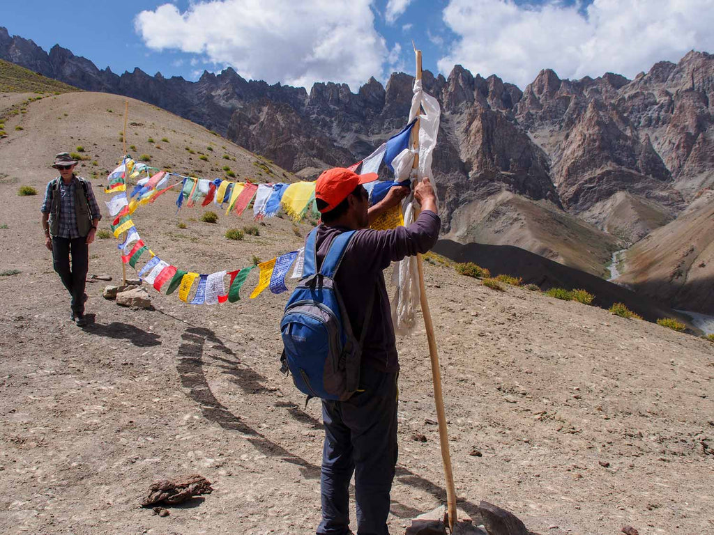 Trekking in Ladakh from Gyal to Kanji, Yoma La