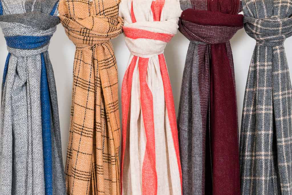 Cashmere scarves