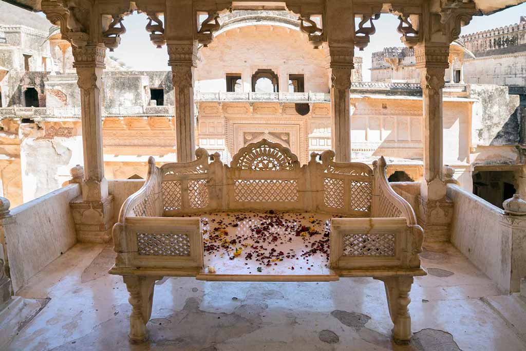 Marble Throne, Bundi Palace
