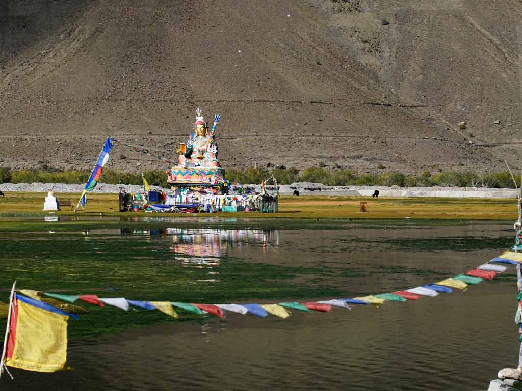 Padmasambhava statue, Sani, Zanskar