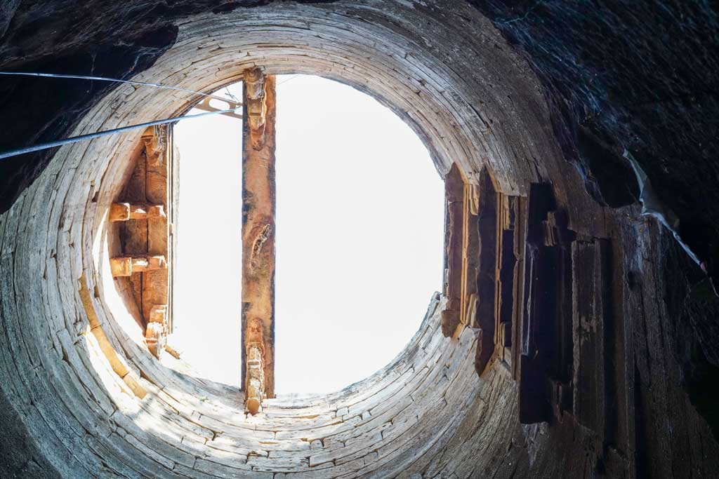 Well shaft at Ratba Vav stepwell, Gujarat