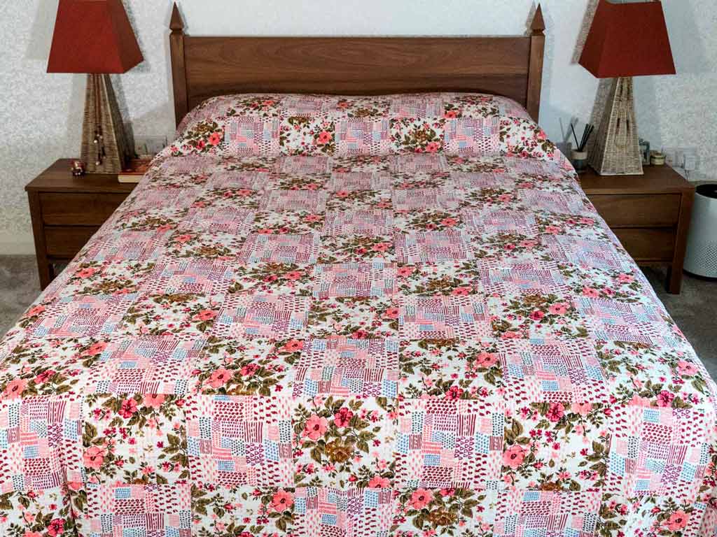 Floral Patchwork Bedspreads